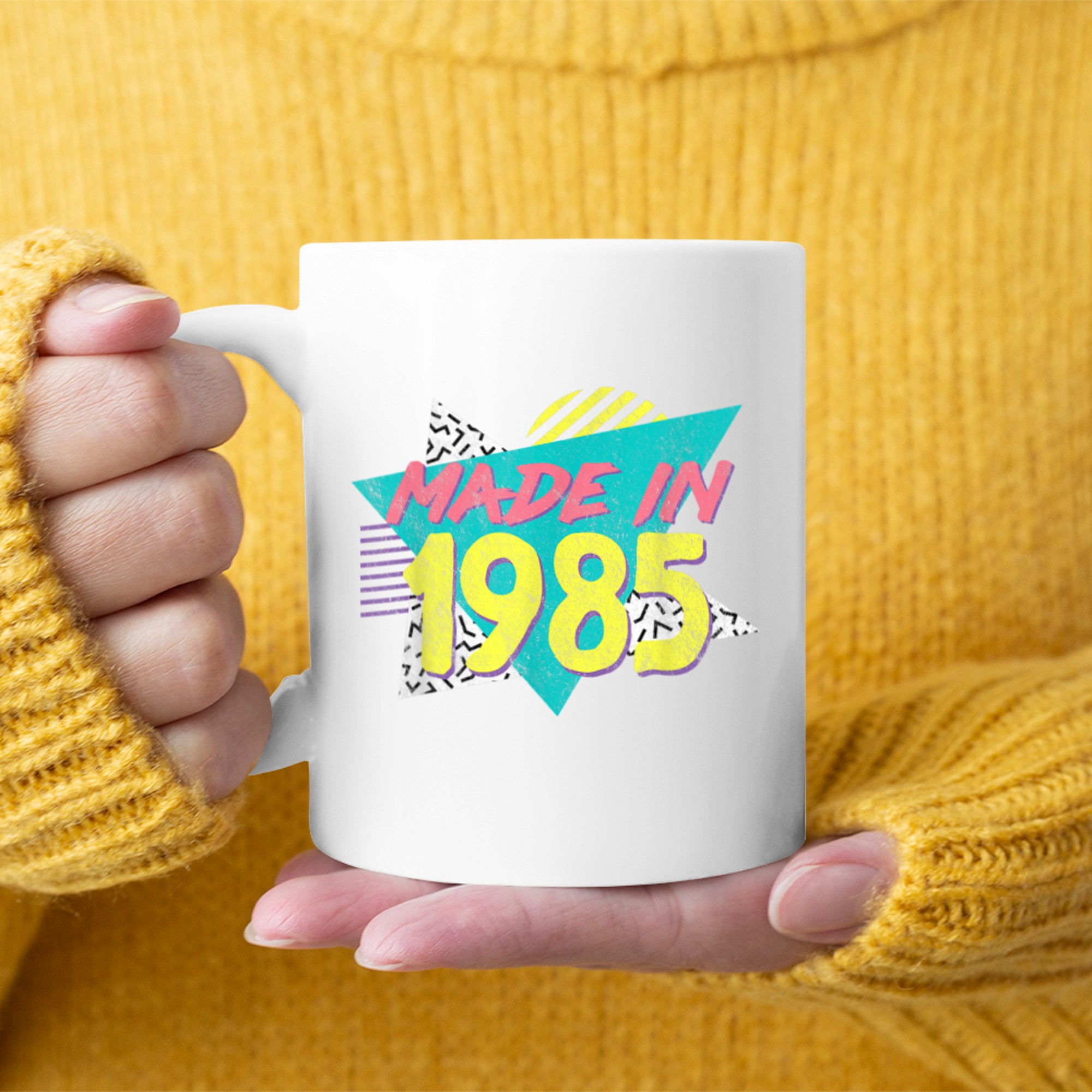 Made In Retro Vintage 40th Birthday Gift Mug