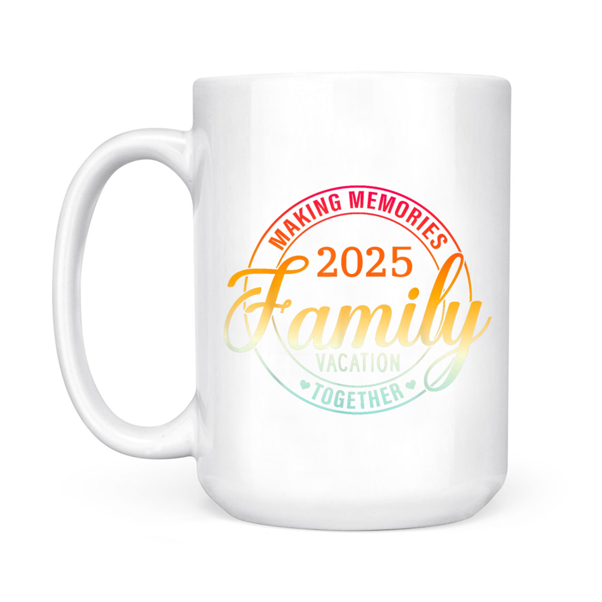 Making Memories Family Vacation Family Matching Summer Vacation Mug