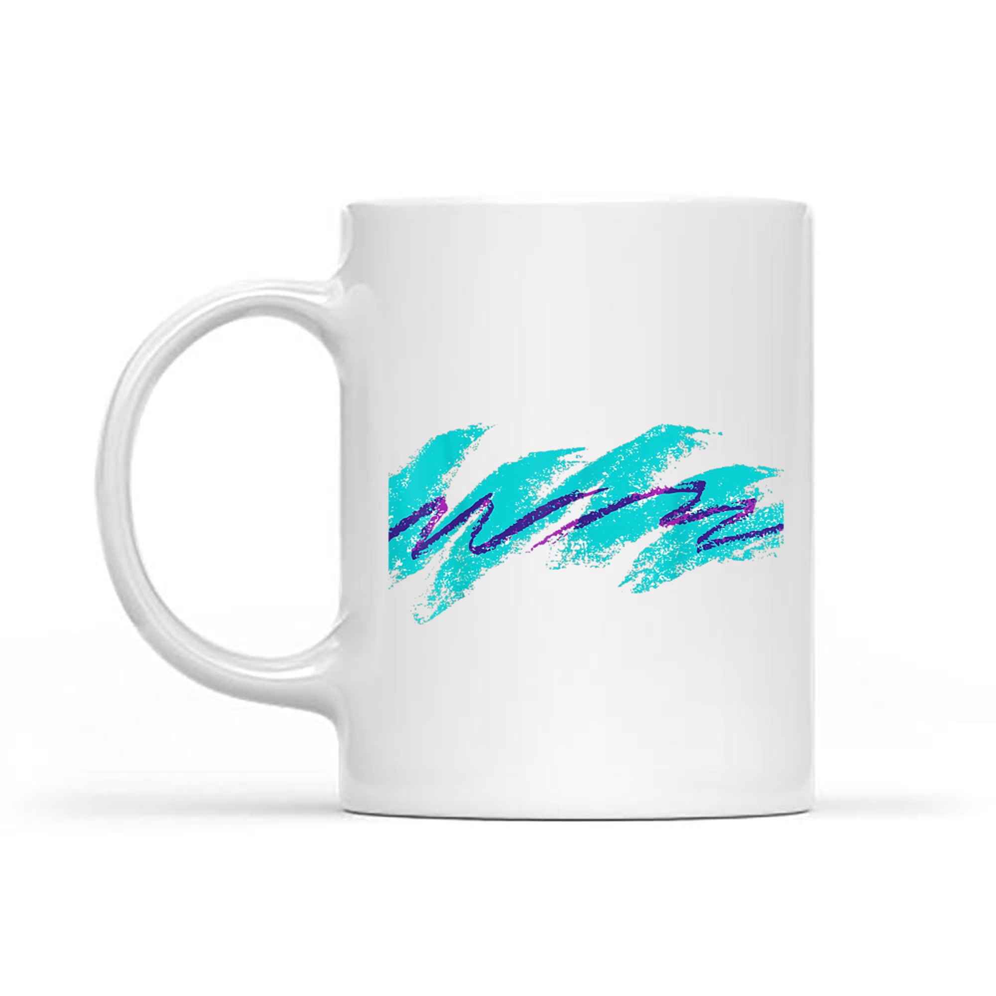 Millennials Geometric Nostalgia 90s Mug