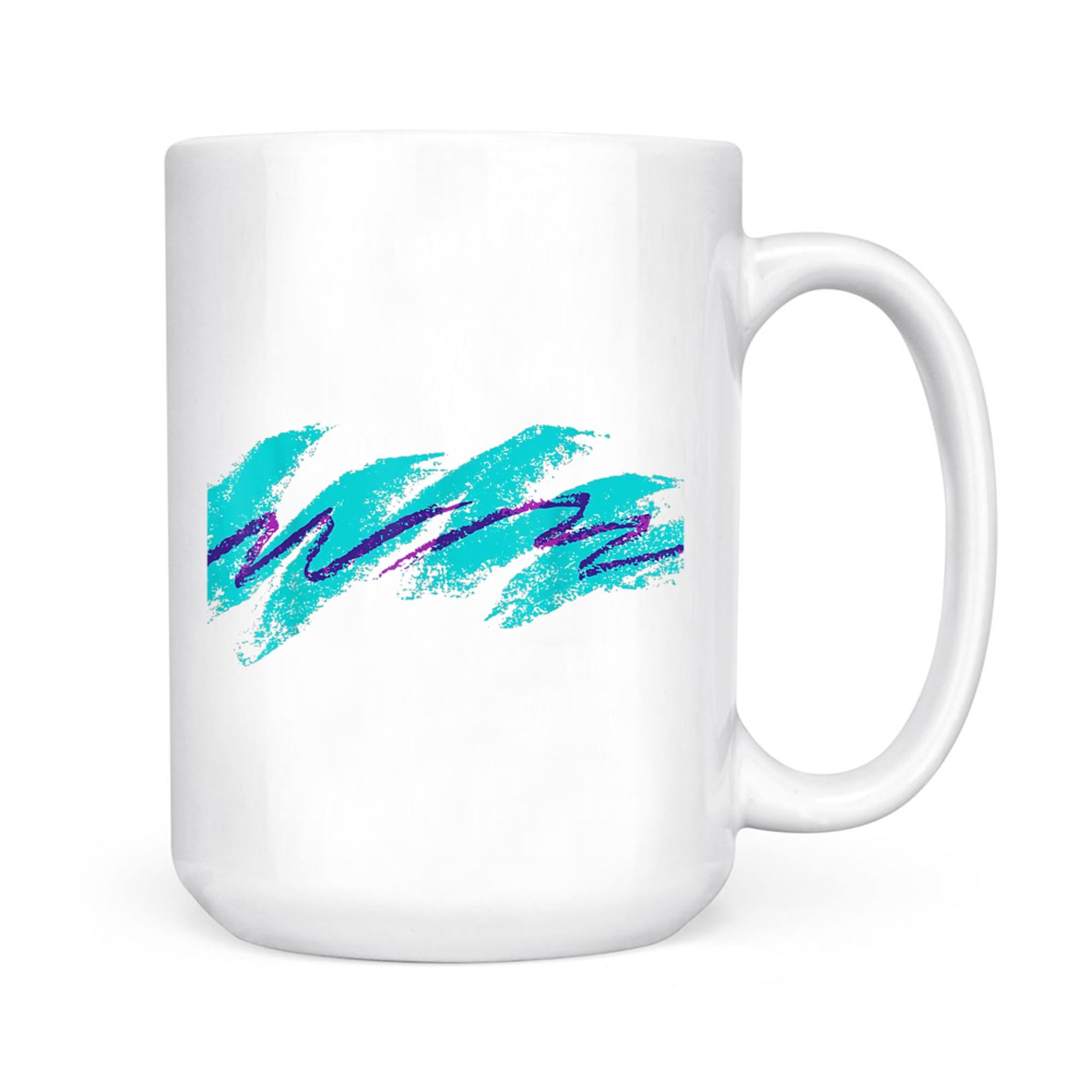 Millennials Geometric Nostalgia 90s Mug