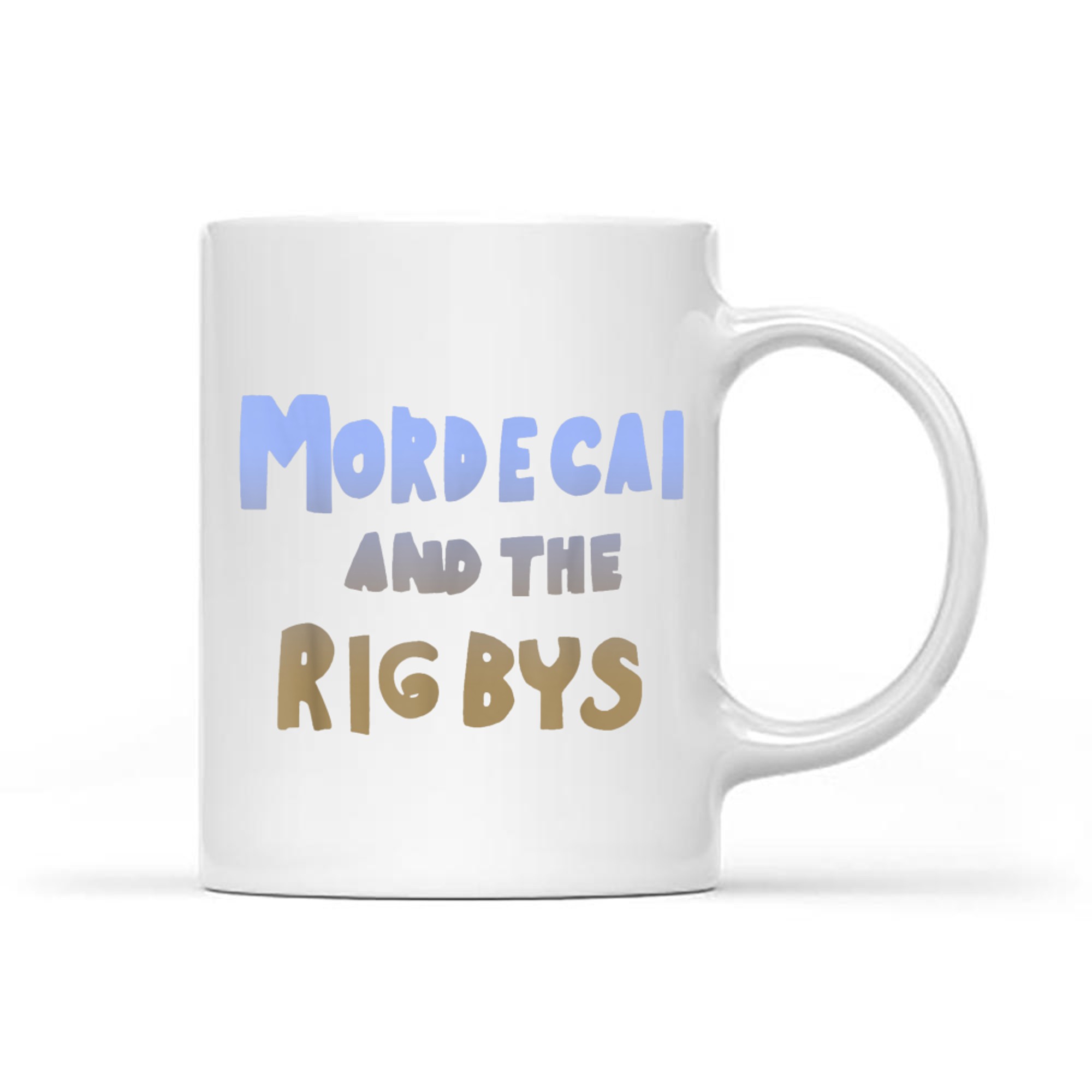 Mordecai And The Rigbys Ringer Y2k Retro Mug
