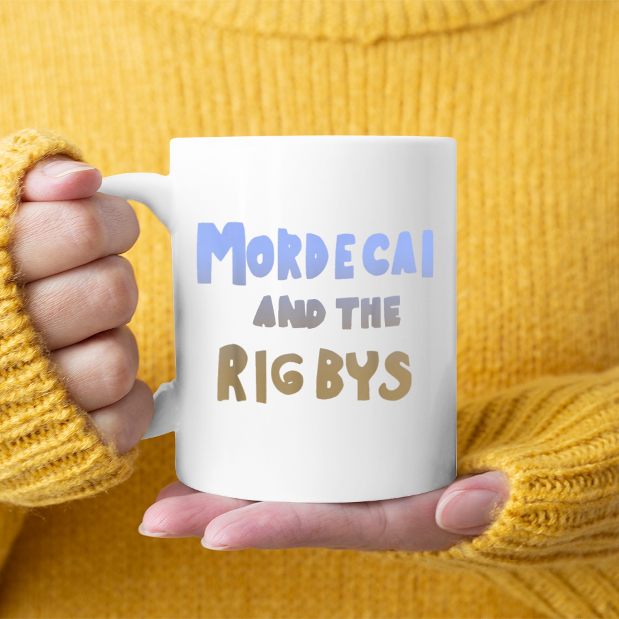 Mordecai And The Rigbys Ringer Y2k Retro Mug