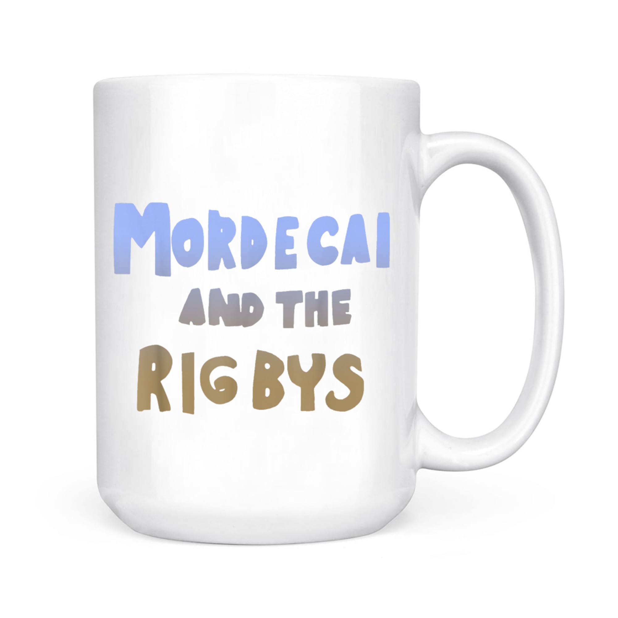 Mordecai And The Rigbys Ringer Y2k Retro Mug