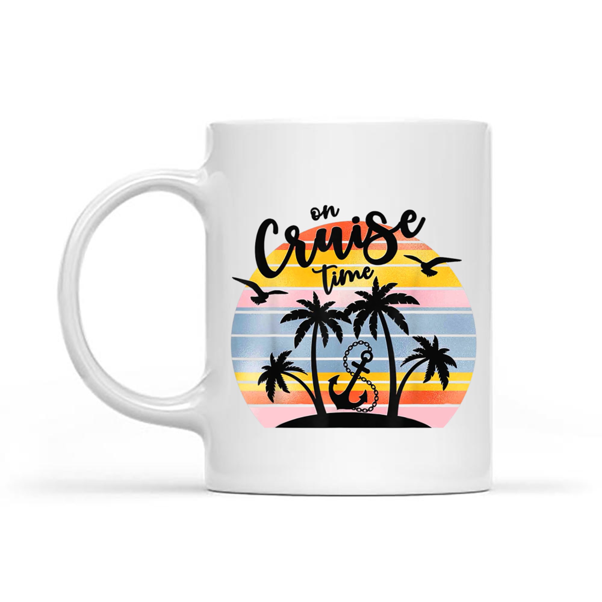 On Cruise Time Cruise Squad Summer Vacation Matching Family Mug