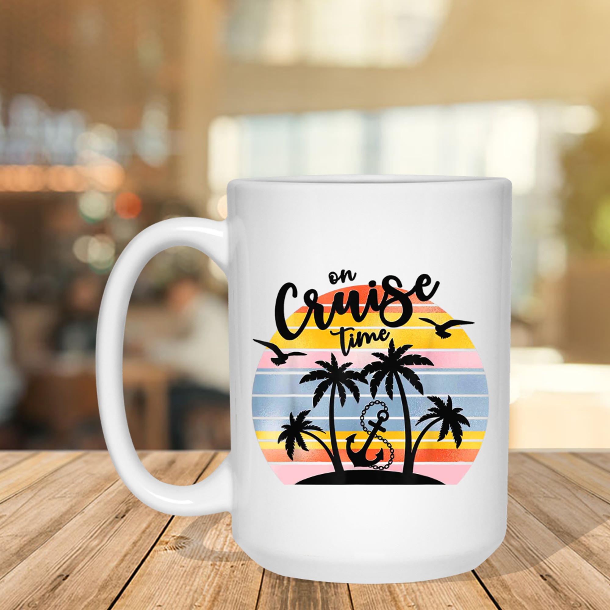 On Cruise Time Cruise Squad Summer Vacation Matching Family Mug