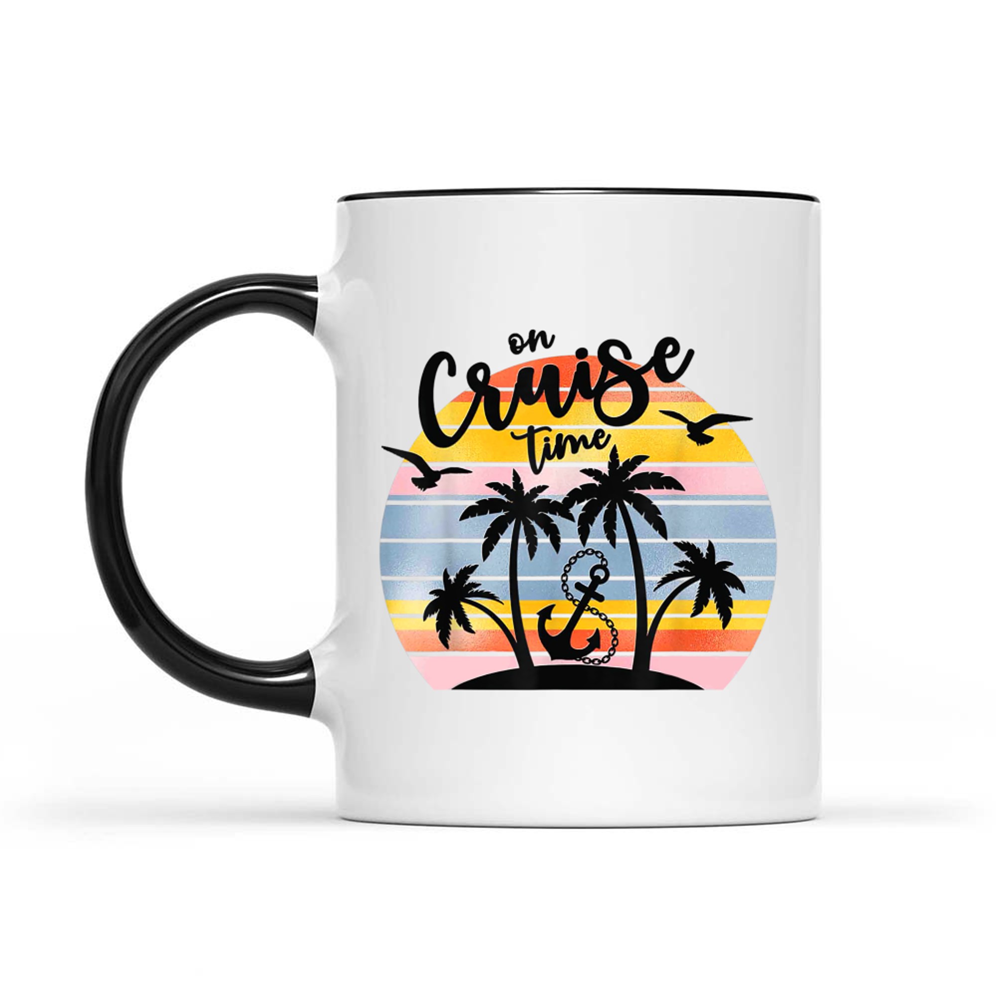On Cruise Time Cruise Squad Summer Vacation Matching Family Mug