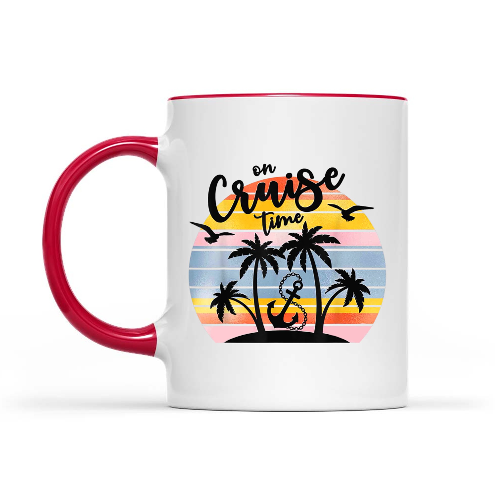 On Cruise Time Cruise Squad Summer Vacation Matching Family Mug