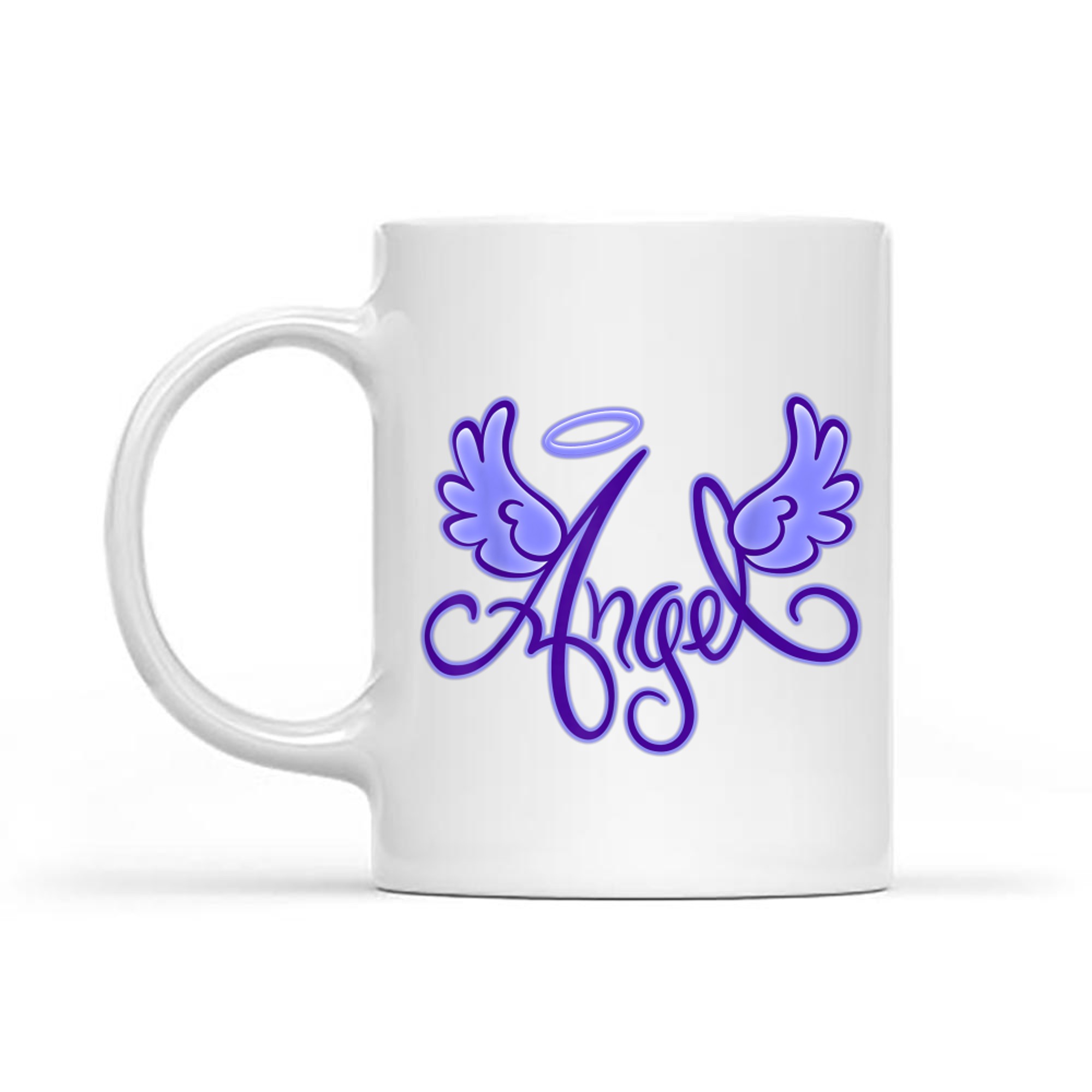 Retro 90s 00s Throwback Angel Wings Y2K Aesthetic Mug