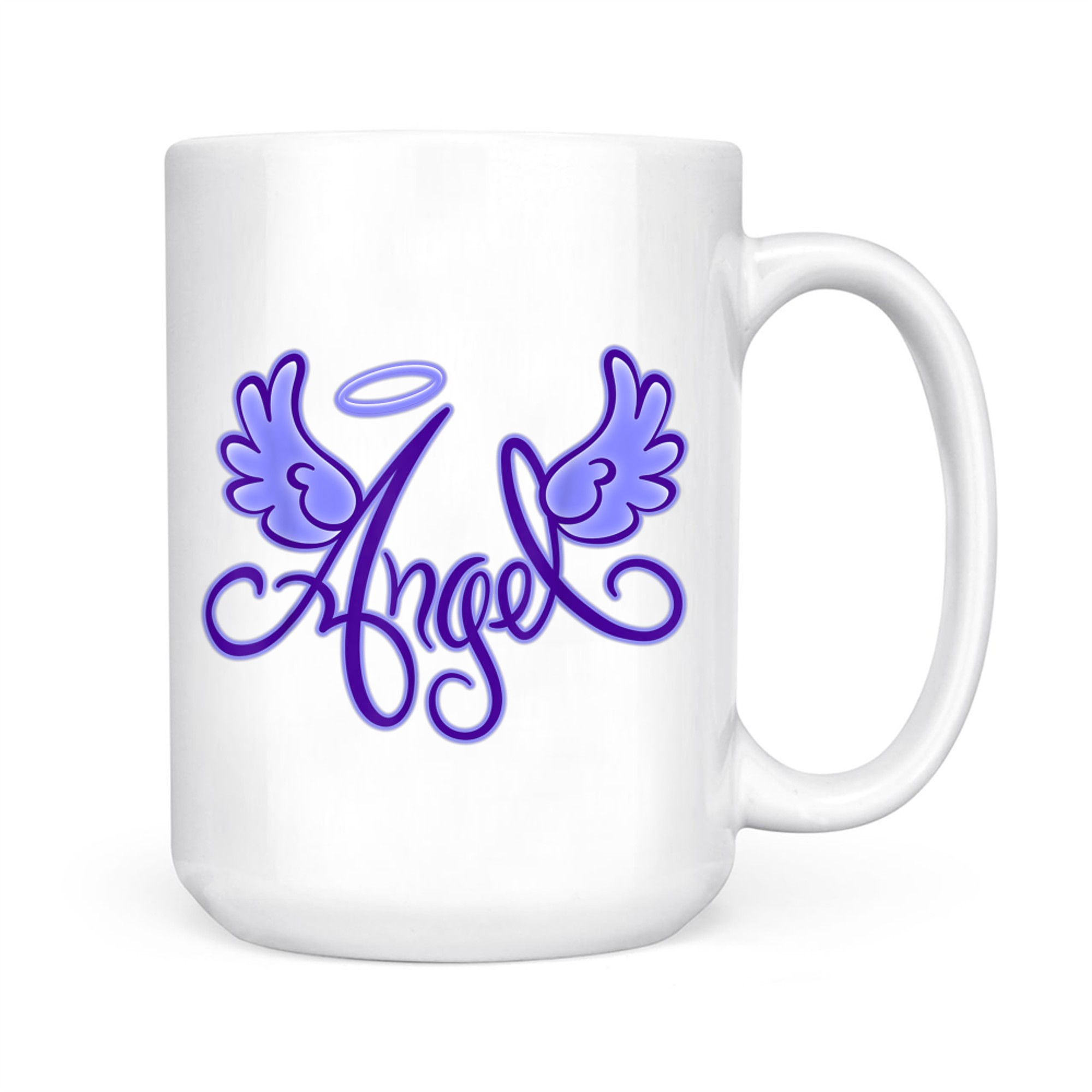 Retro 90s 00s Throwback Angel Wings Y2K Aesthetic Mug