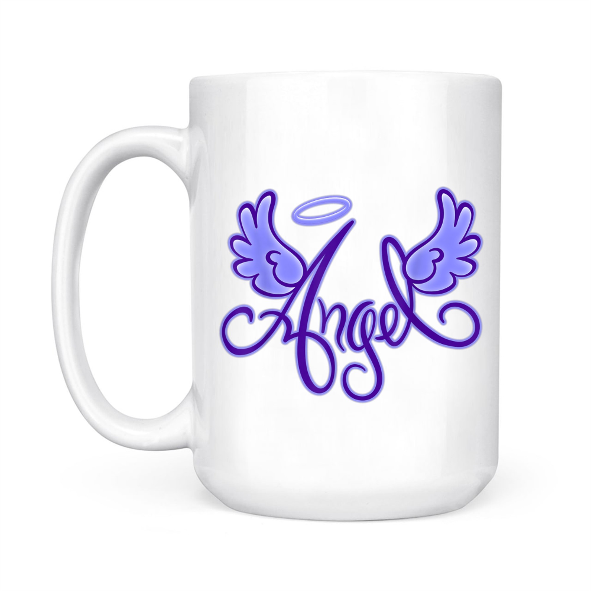 Retro 90s 00s Throwback Angel Wings Y2K Aesthetic Mug
