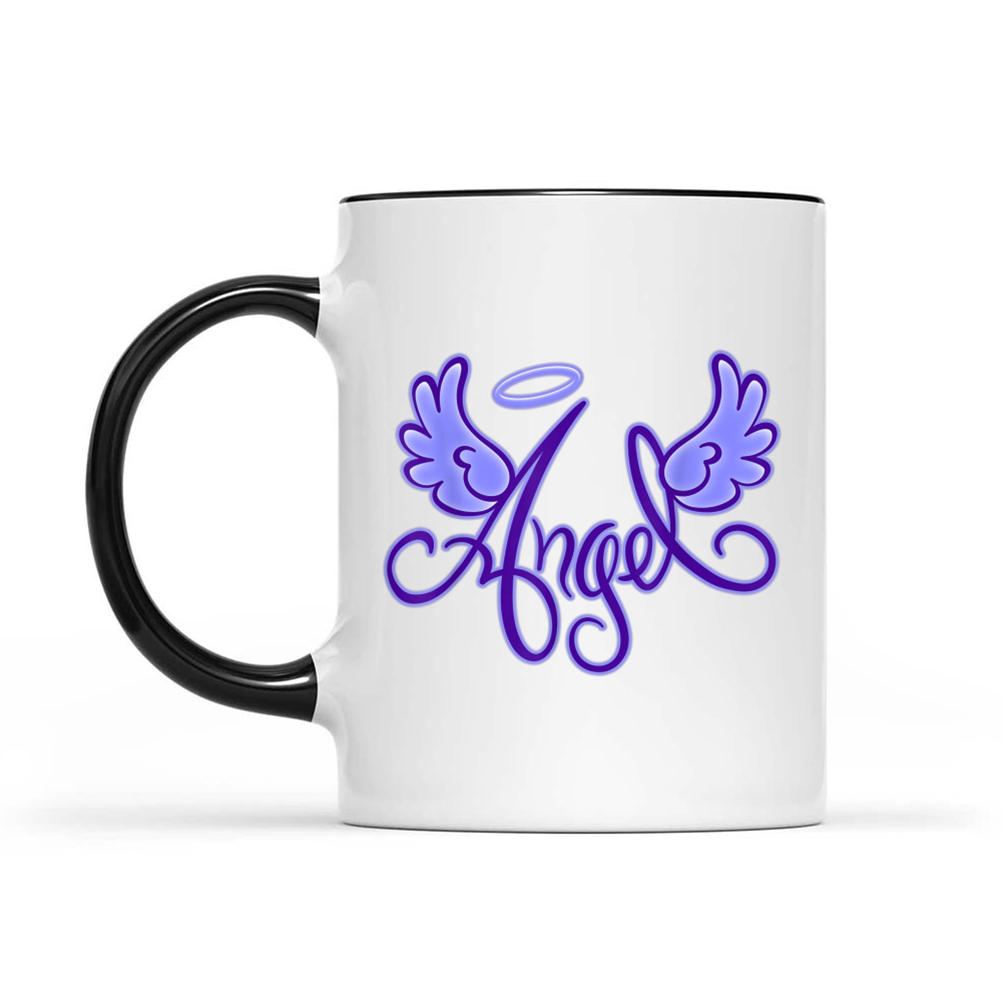 Retro 90s 00s Throwback Angel Wings Y2K Aesthetic Mug