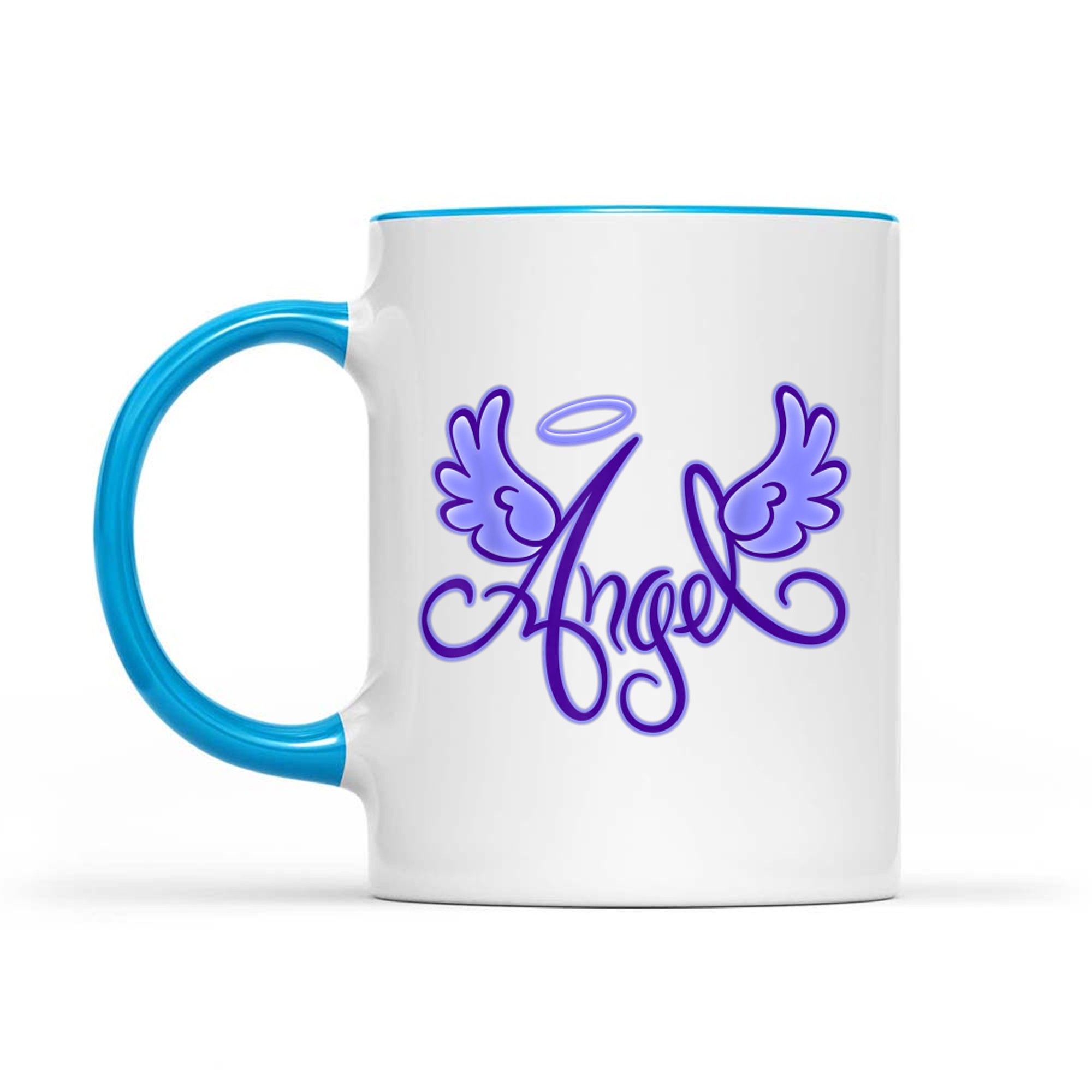 Retro 90s 00s Throwback Angel Wings Y2K Aesthetic Mug
