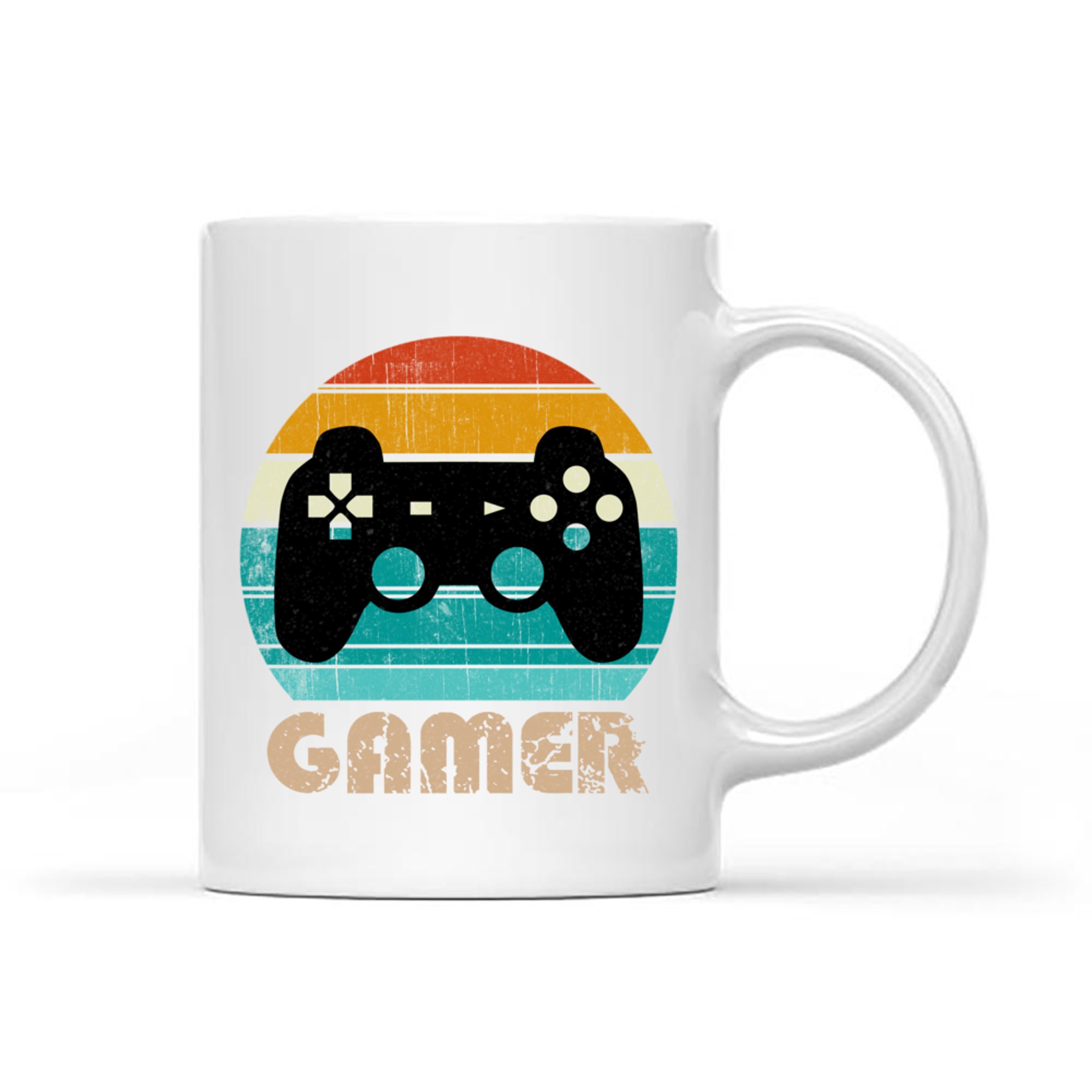 Retro Gamer Video Games Player Gaming Mug