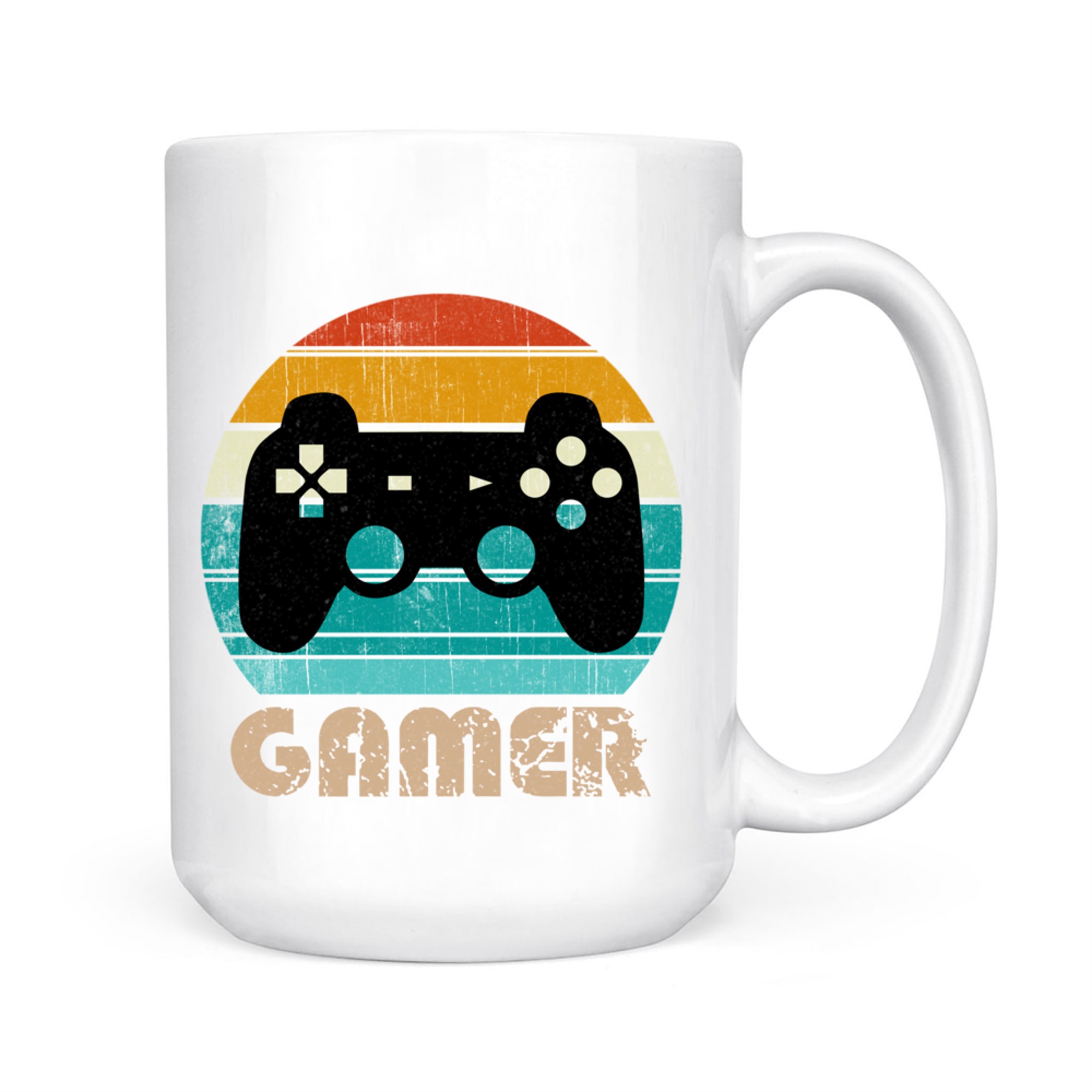 Retro Gamer Video Games Player Gaming Mug