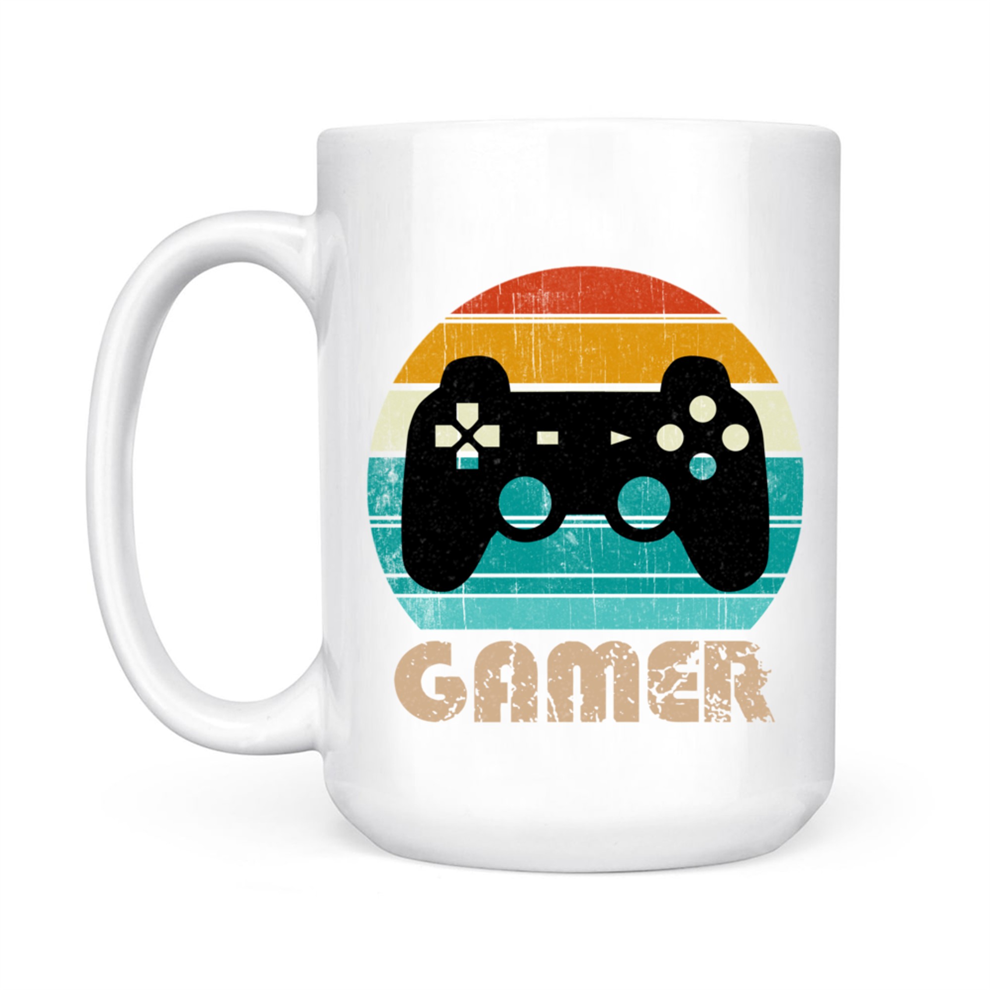 Retro Gamer Video Games Player Gaming Mug