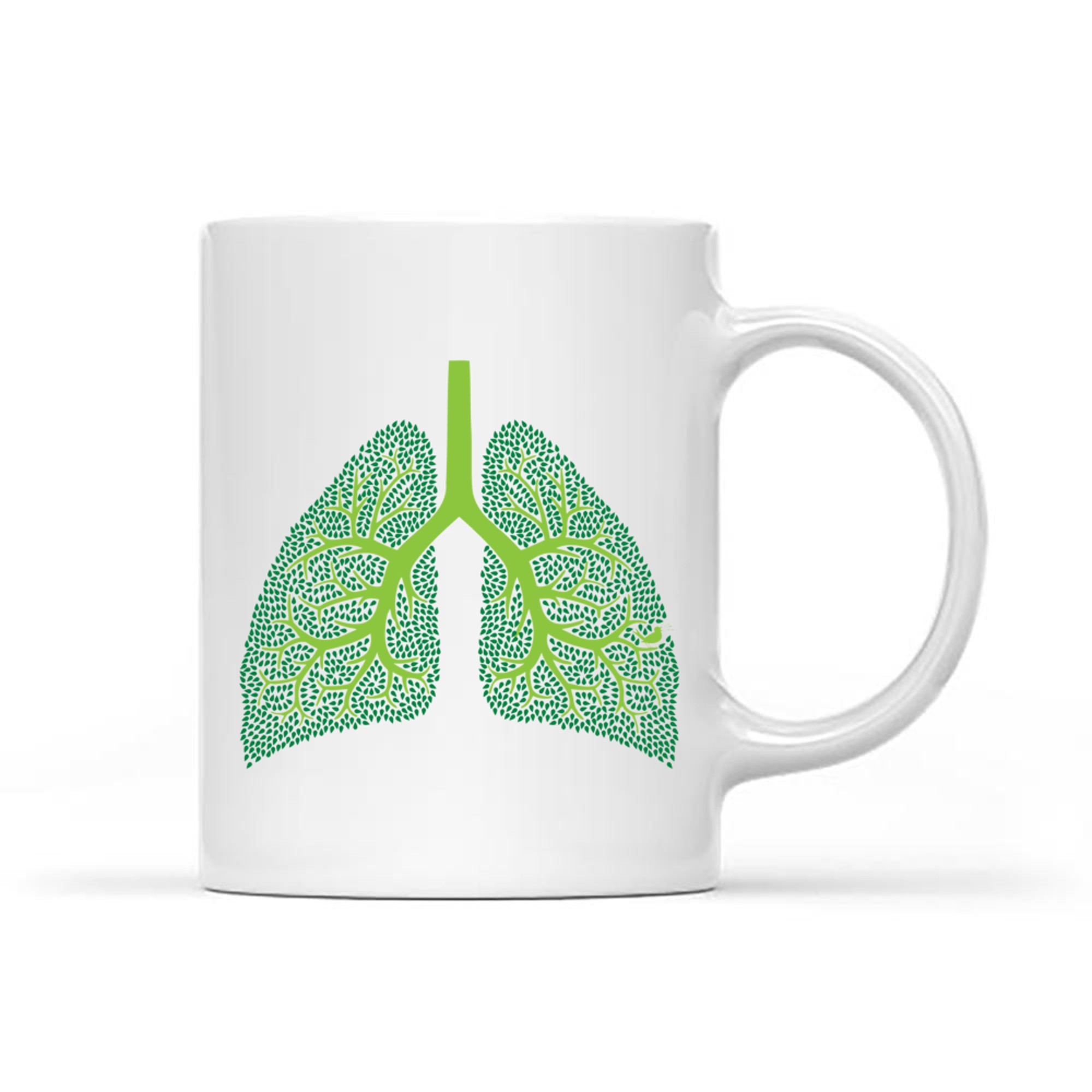 Science Eco Warrior Trees Are Lungs Meme Nature Lover Earth Mug
