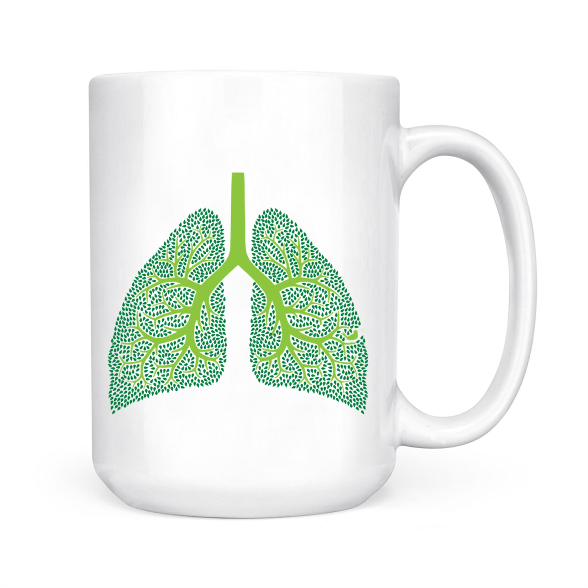 Science Eco Warrior Trees Are Lungs Meme Nature Lover Earth Mug