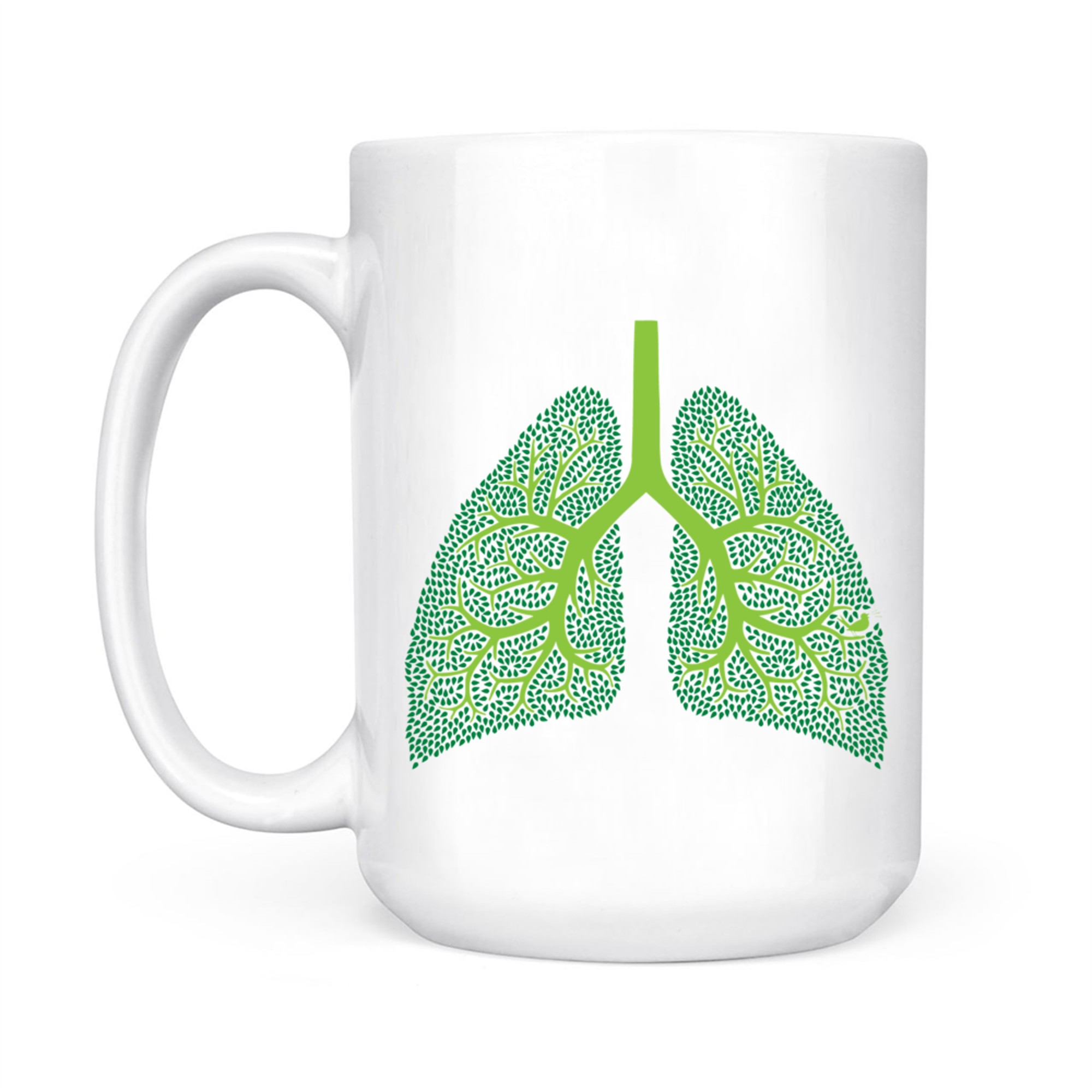 Science Eco Warrior Trees Are Lungs Meme Nature Lover Earth Mug