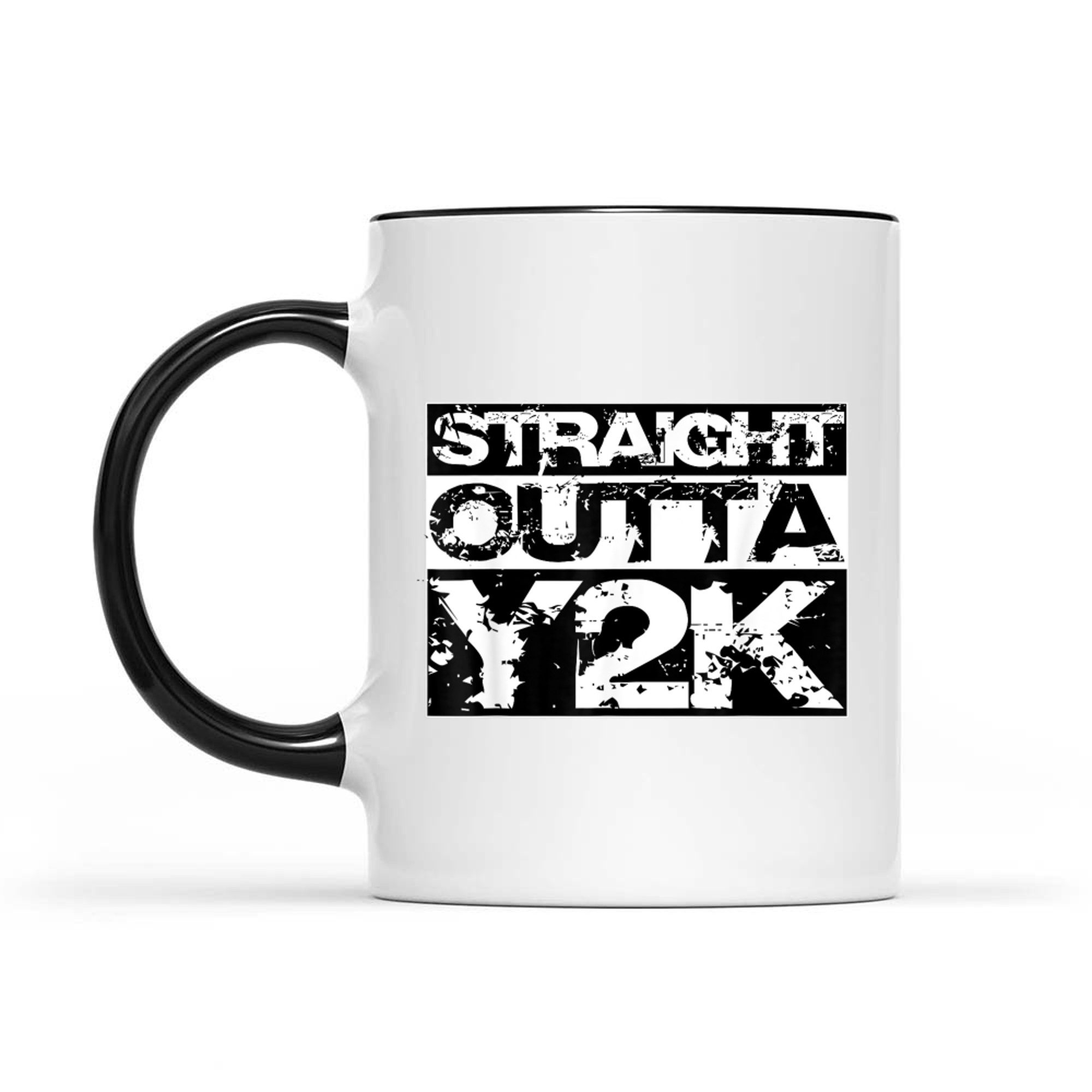 Straight Outta Y2K Birthday Years Old Born In Mug