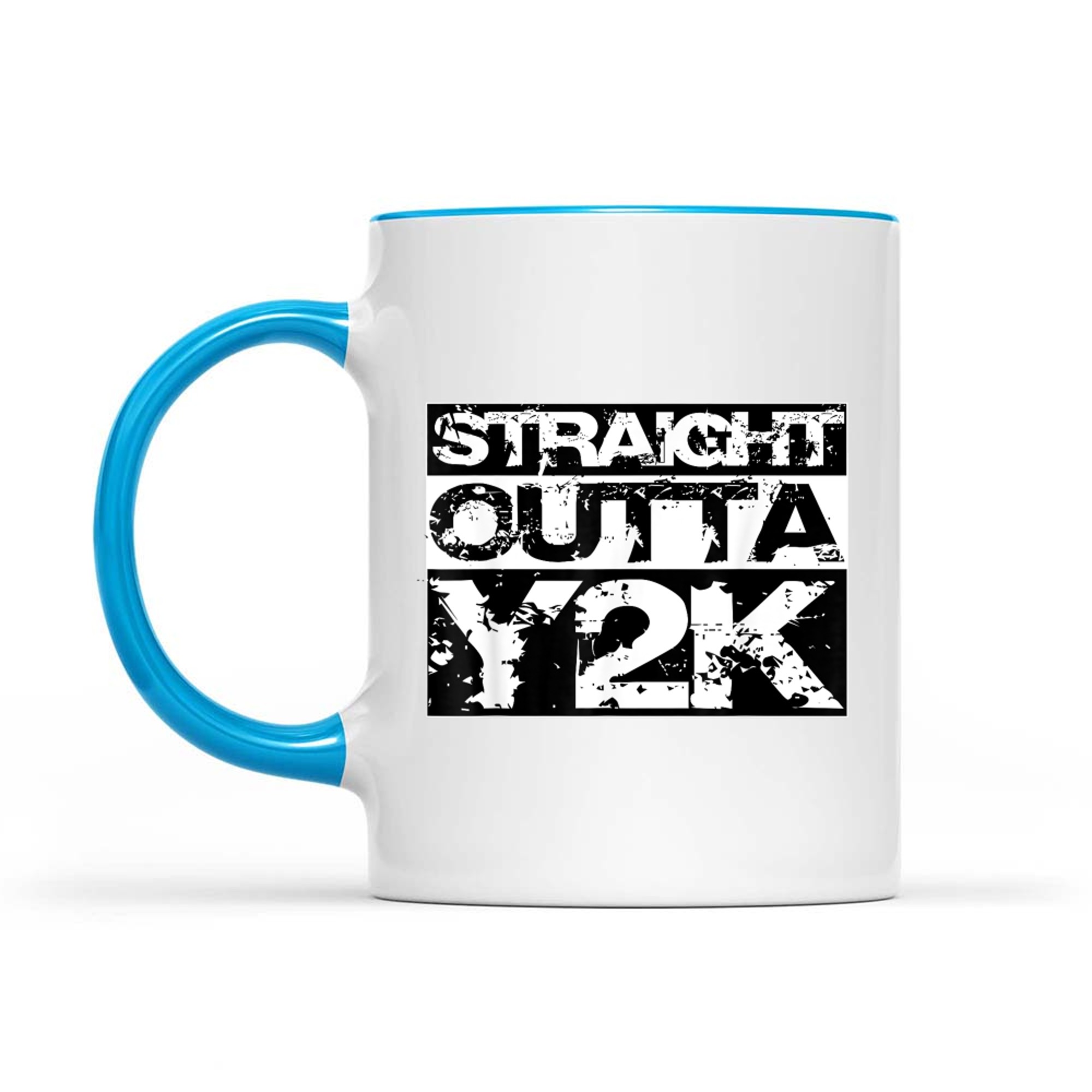 Straight Outta Y2K Birthday Years Old Born In Mug