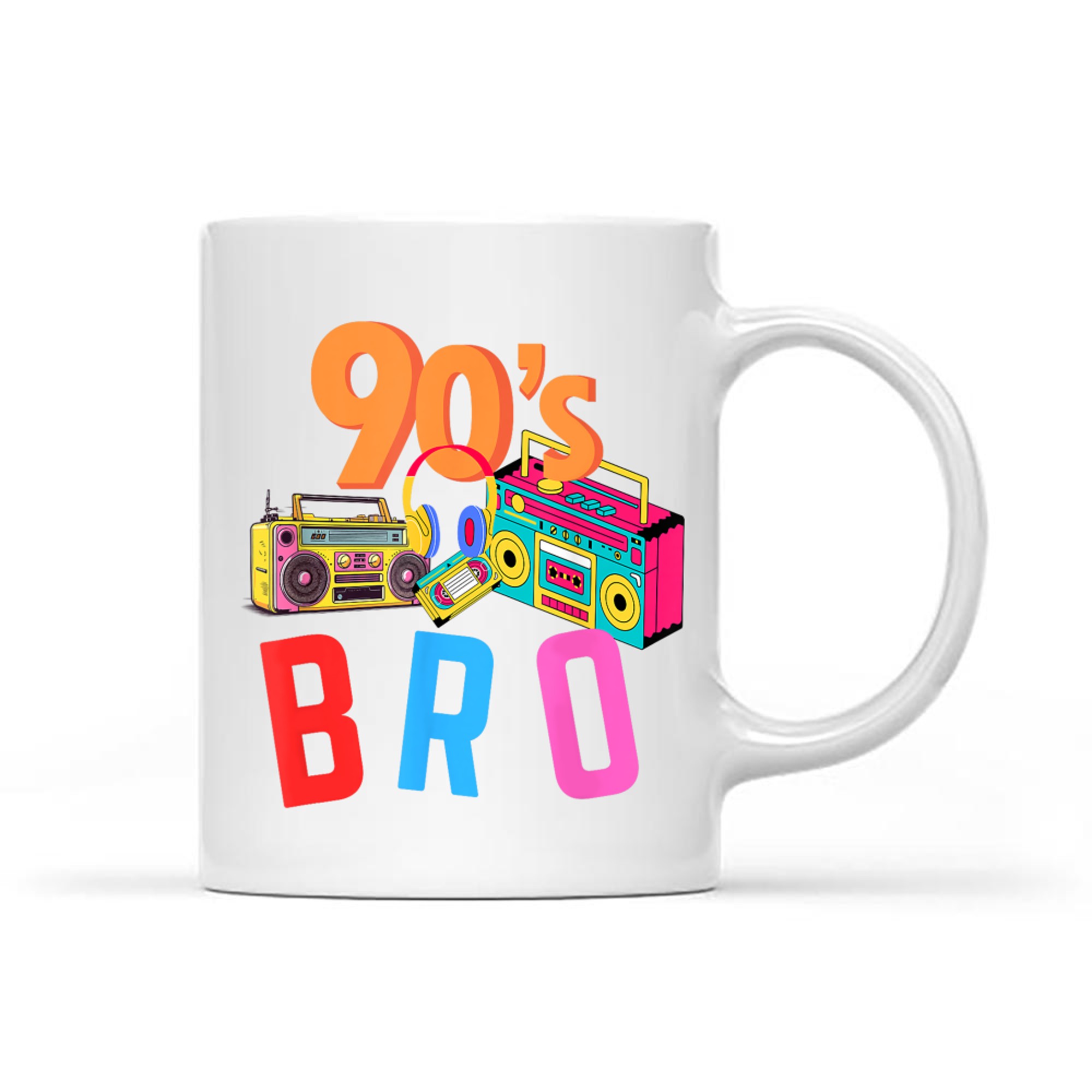 This Is My 90s Bro 80's 90's Party Mug