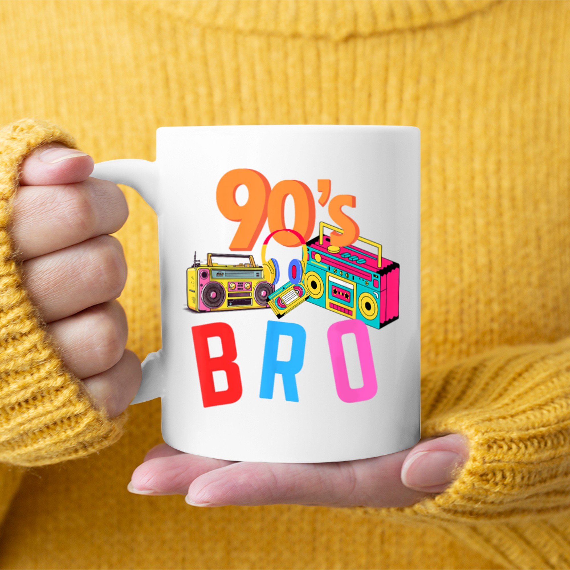 This Is My 90s Bro 80's 90's Party Mug