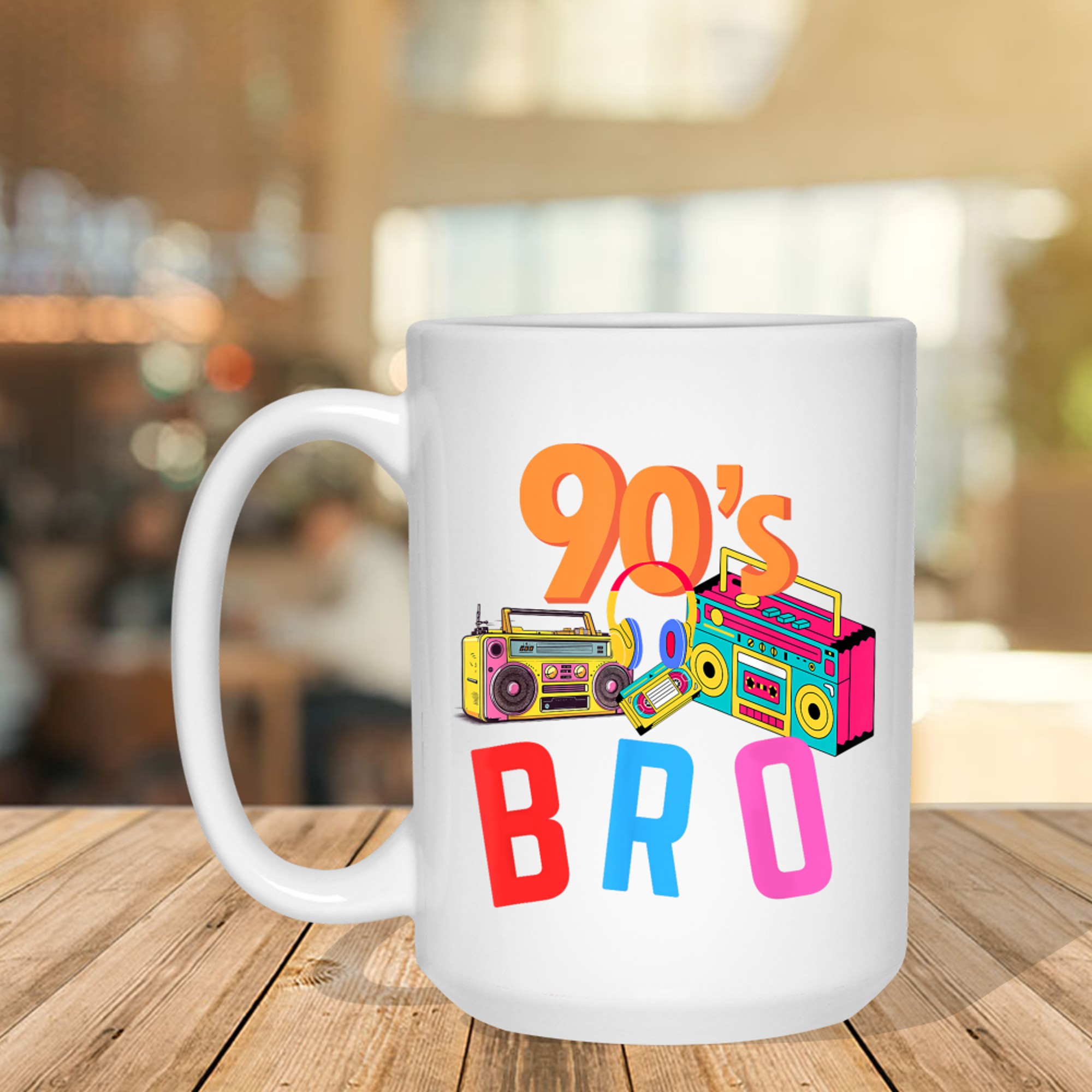 This Is My 90s Bro 80's 90's Party Mug