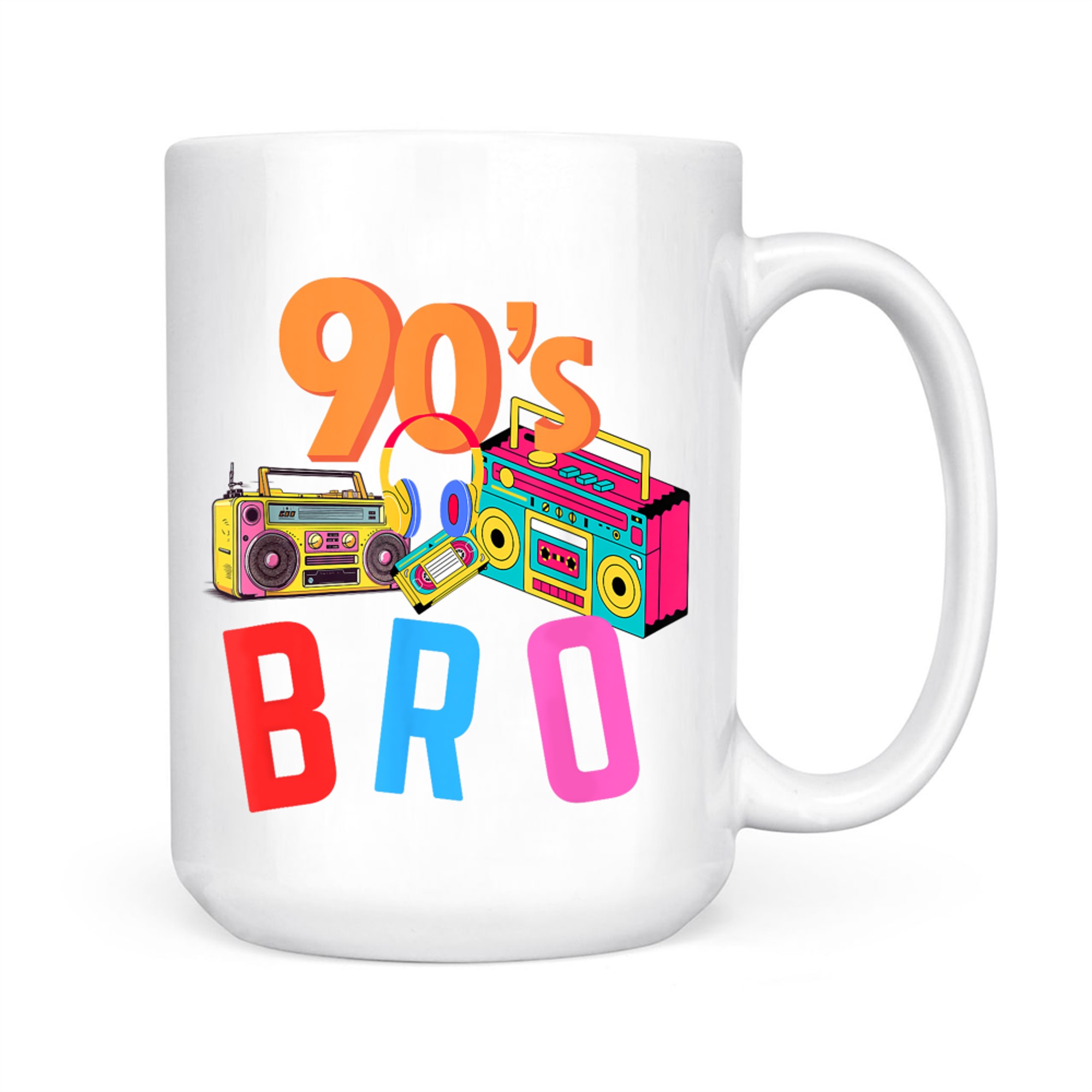 This Is My 90s Bro 80's 90's Party Mug