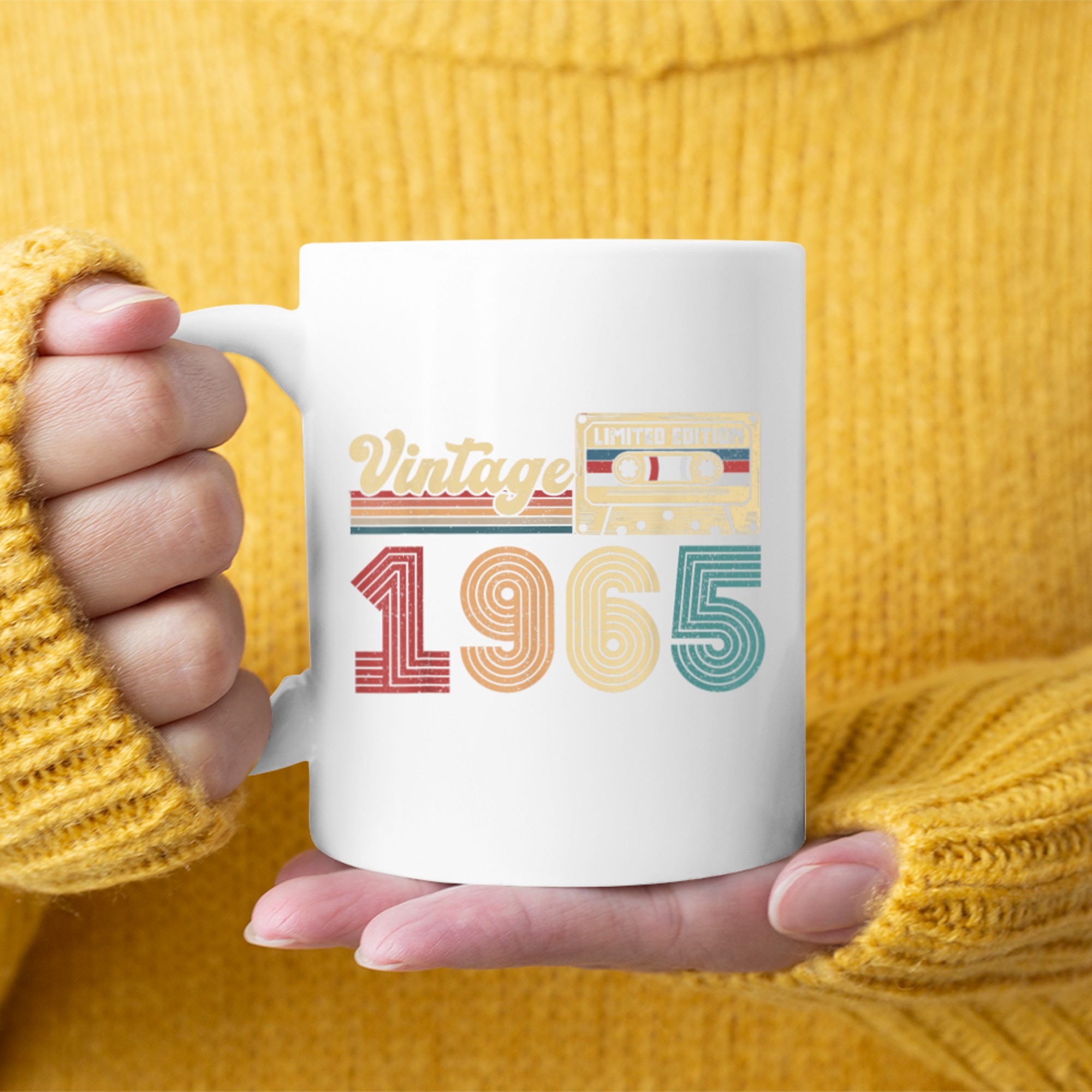 Vintage 60th Birthday Gifts Years Old Mug