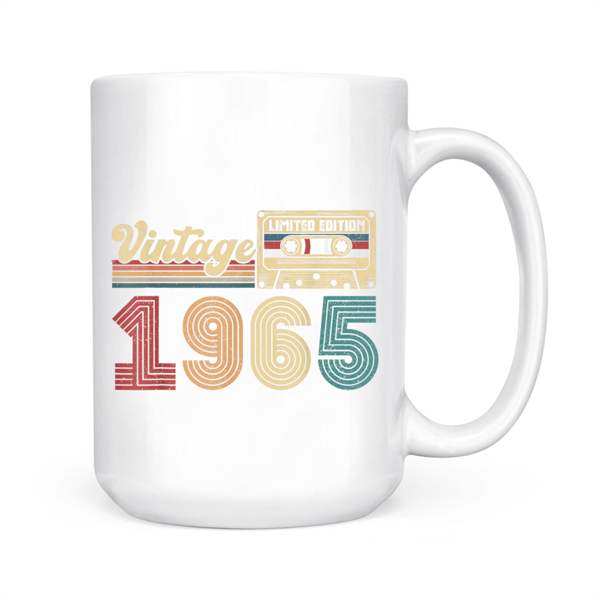 Vintage 60th Birthday Gifts Years Old Mug