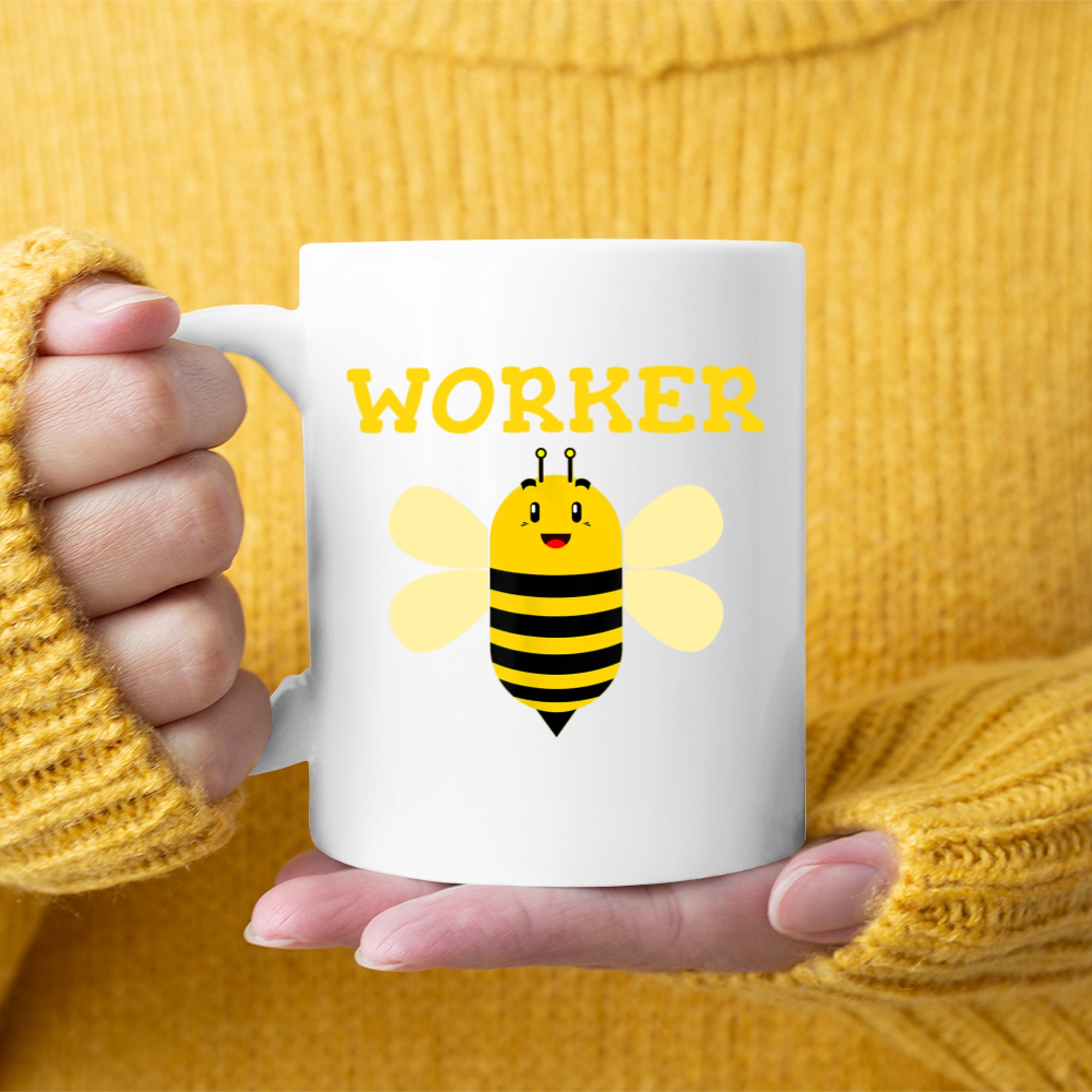 Worker Bee Funny Beekeeping Mug