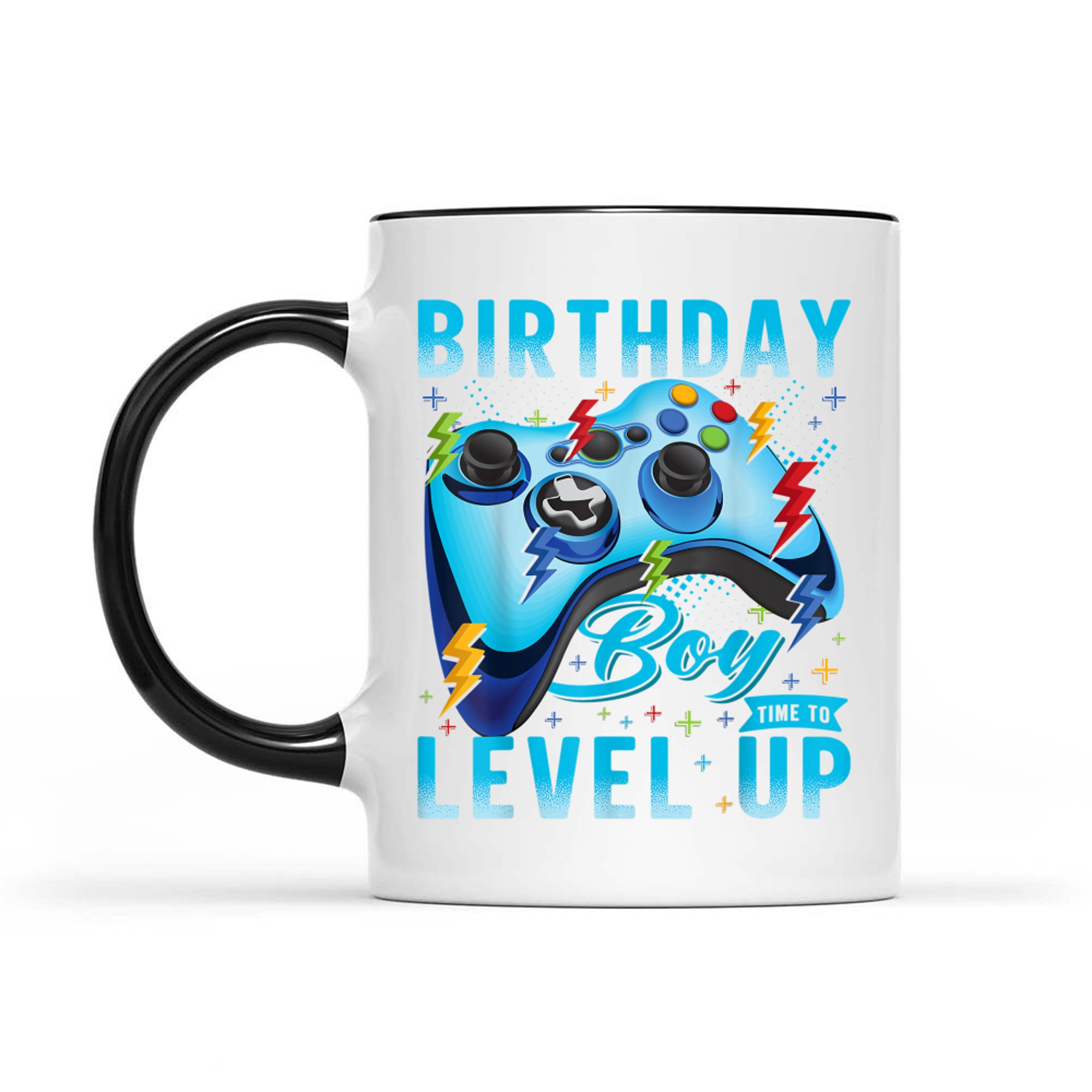 Birthday Boy Time to Level Up Video Game Birthday Gamer Mug