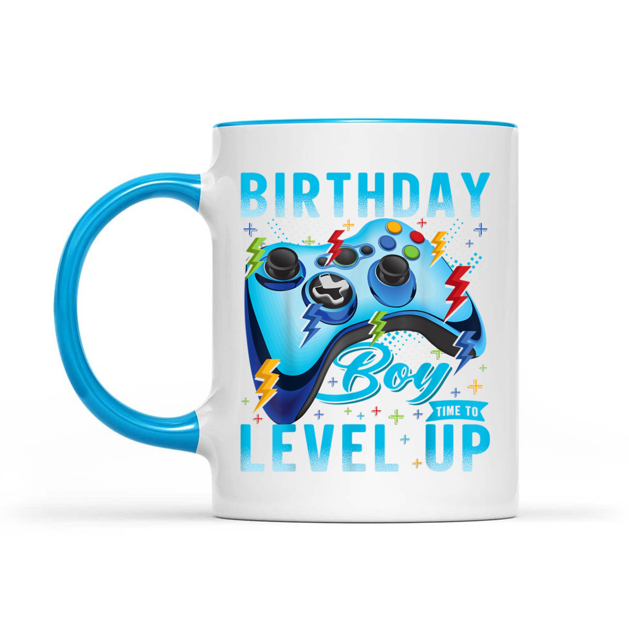 Birthday Boy Time to Level Up Video Game Birthday Gamer Mug