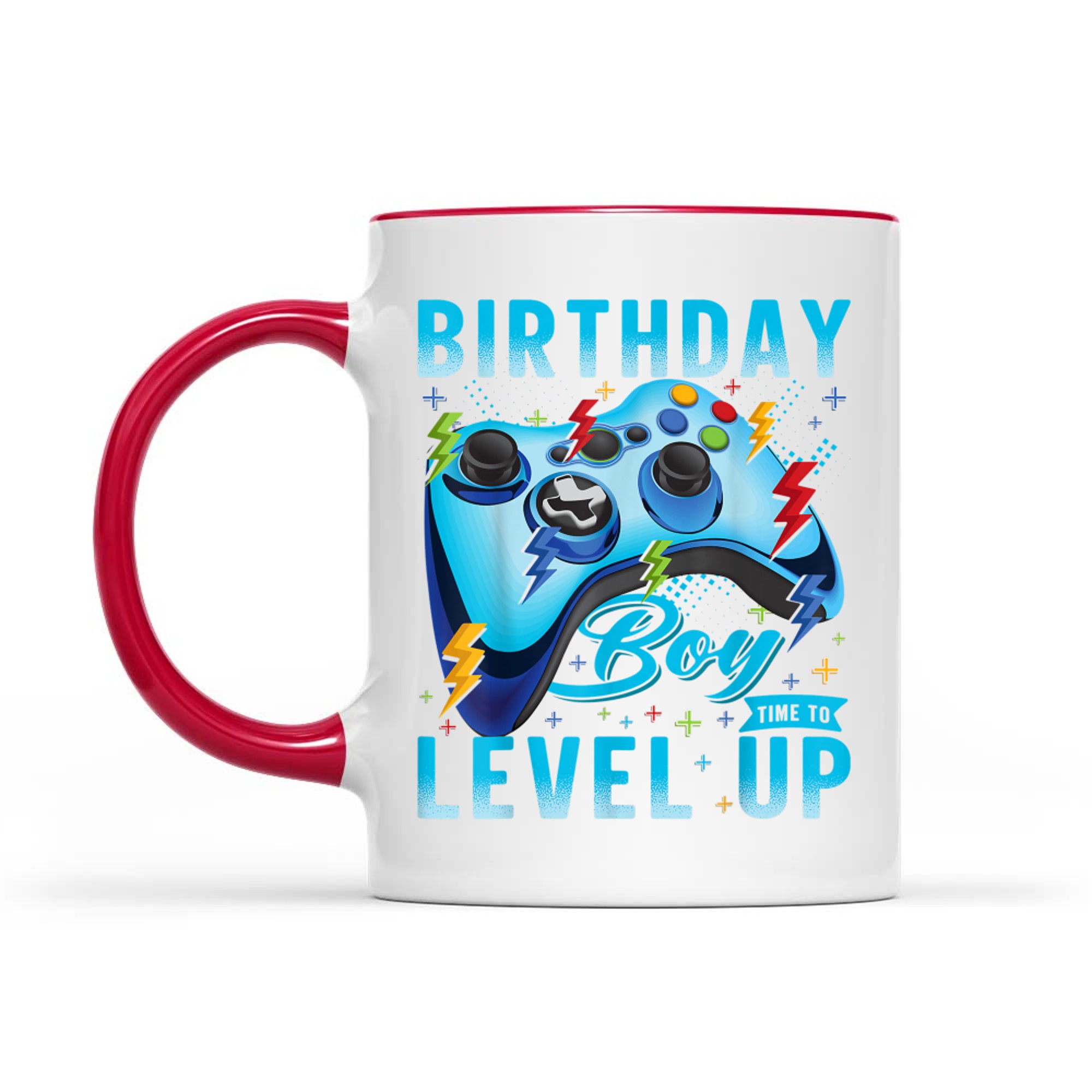 Birthday Boy Time to Level Up Video Game Birthday Gamer Mug