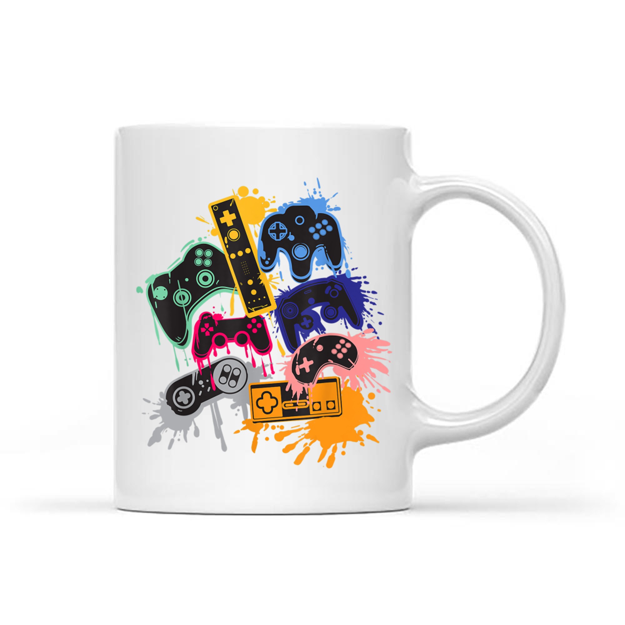 Control All The Things Video Game Controller Gamepad Gamer Mug