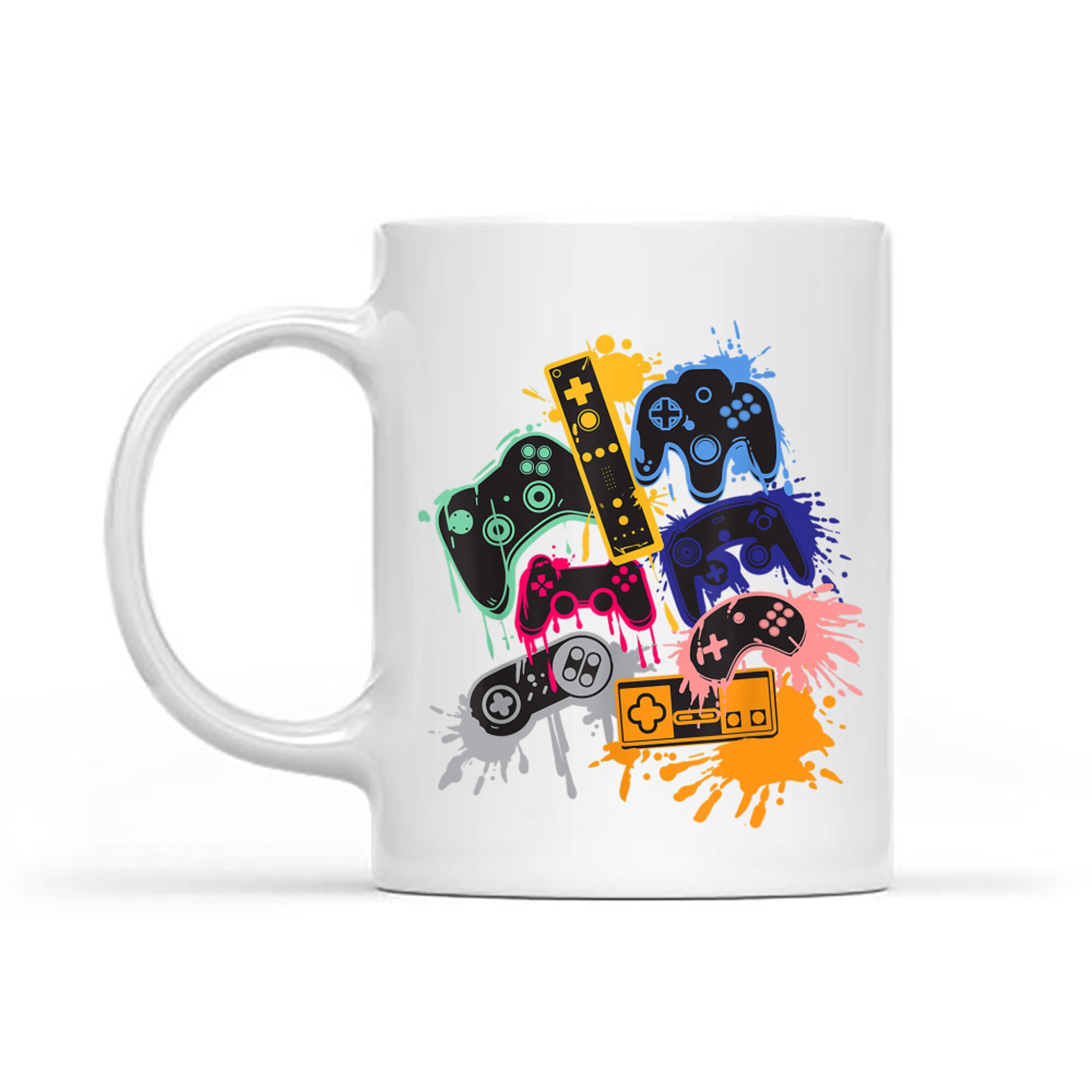Control All The Things Video Game Controller Gamepad Gamer Mug