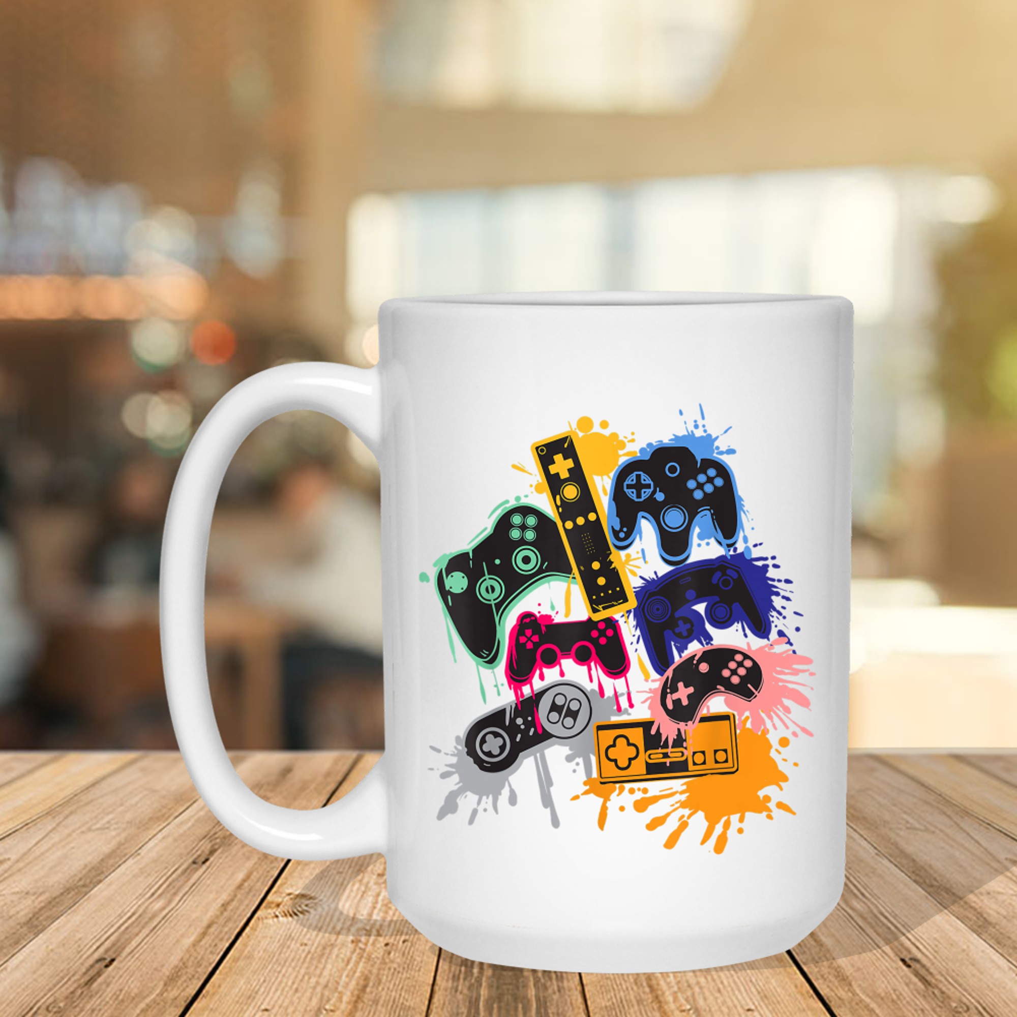 Control All The Things Video Game Controller Gamepad Gamer Mug
