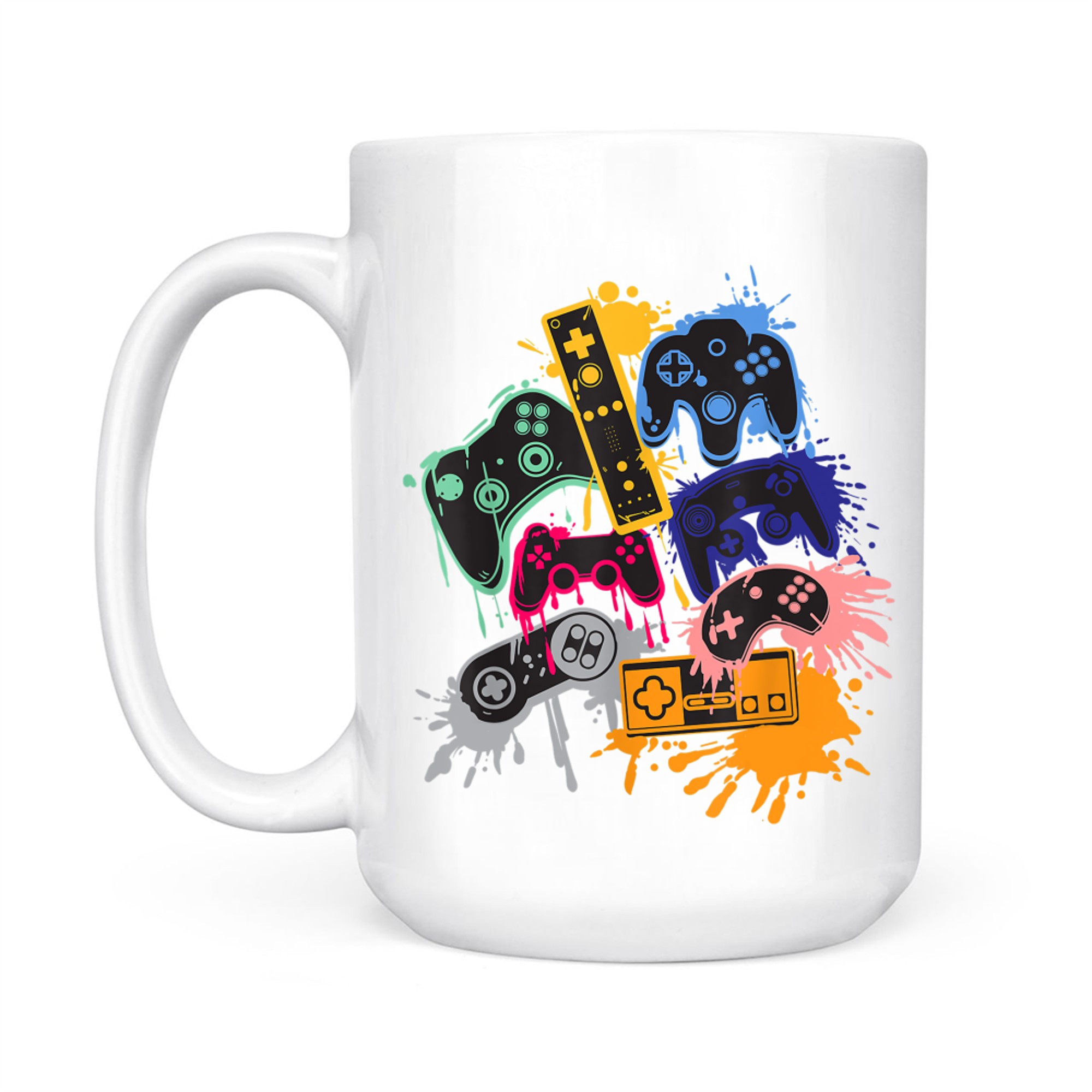 Control All The Things Video Game Controller Gamepad Gamer Mug