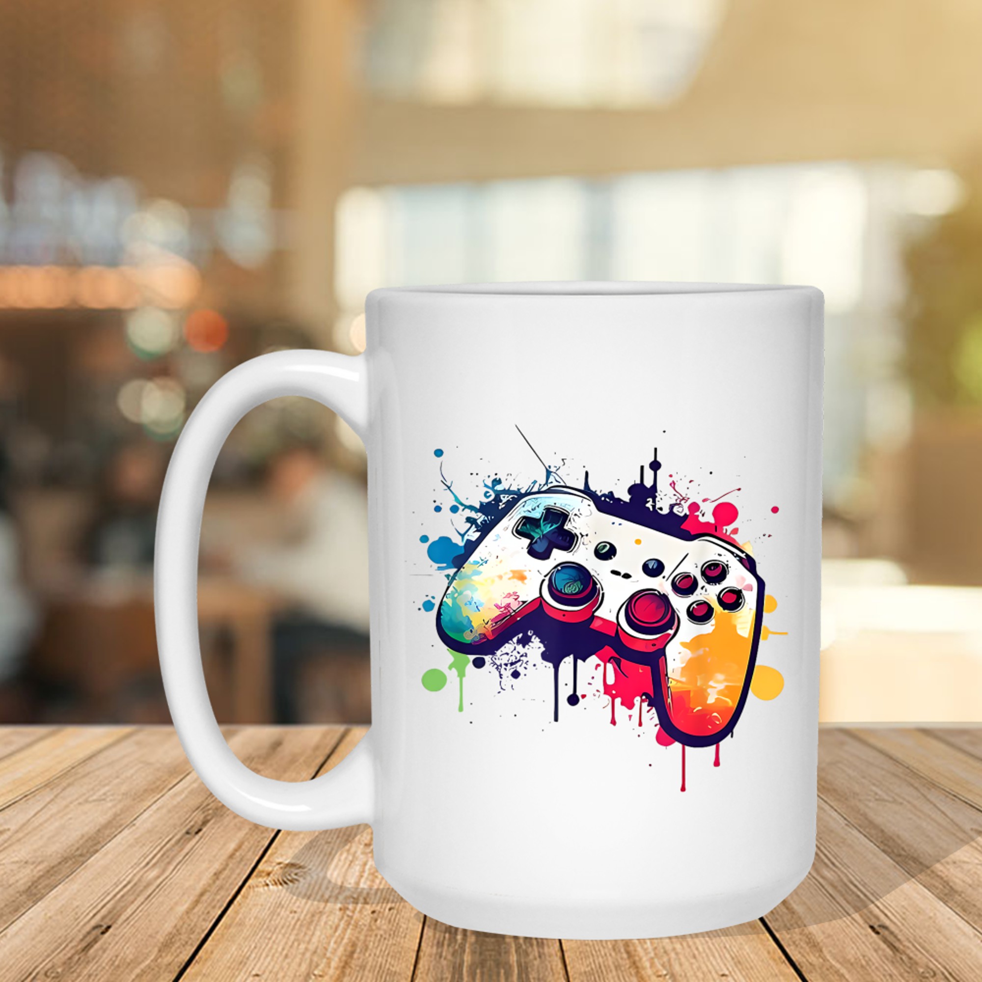 Control All The Things Video Game Controller Gamer Mug