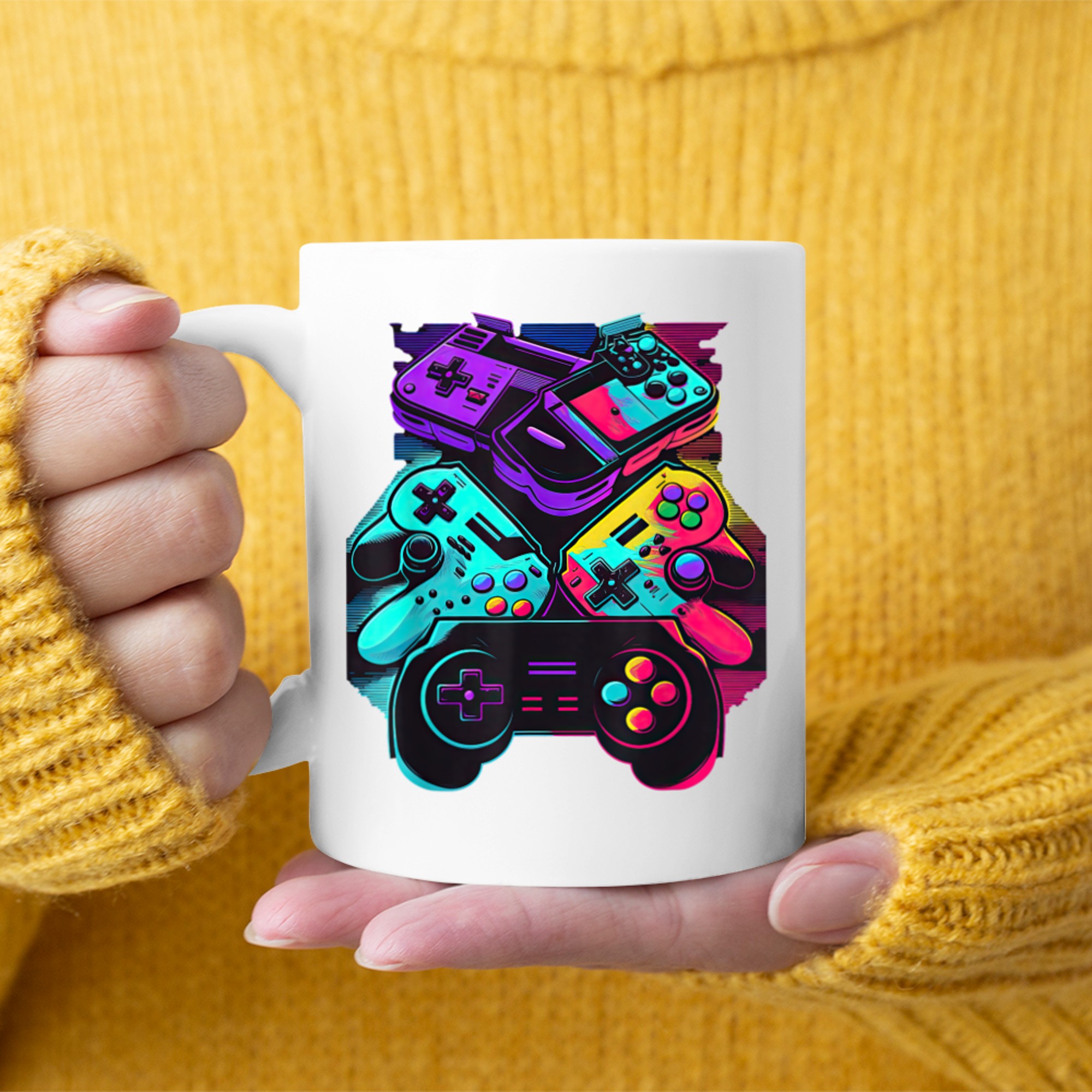 Control Gamer Video Game Controller Mug
