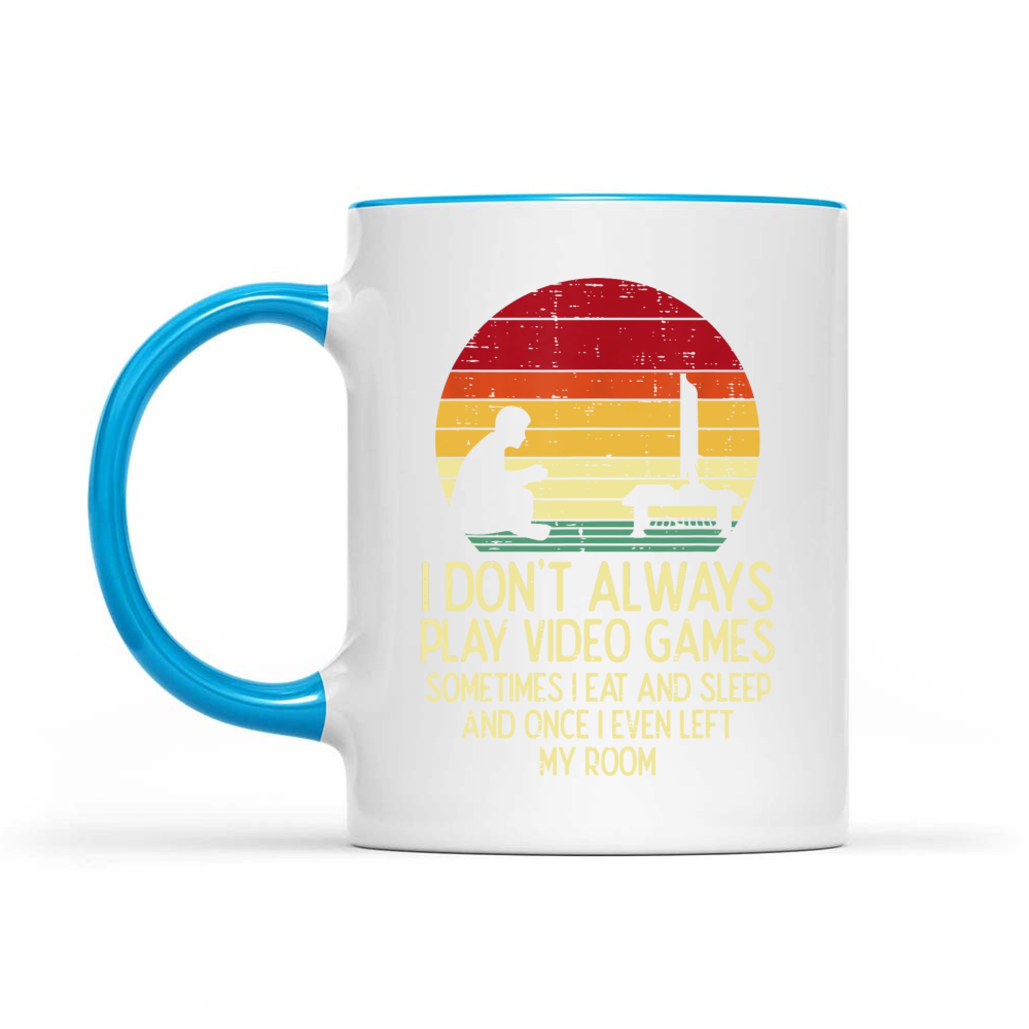 Dont Always Play Video Games Retro Gamer Mug