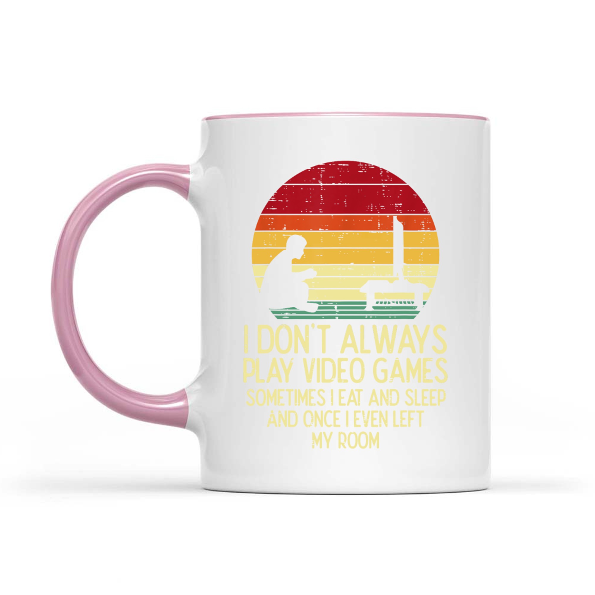 Dont Always Play Video Games Retro Gamer Mug