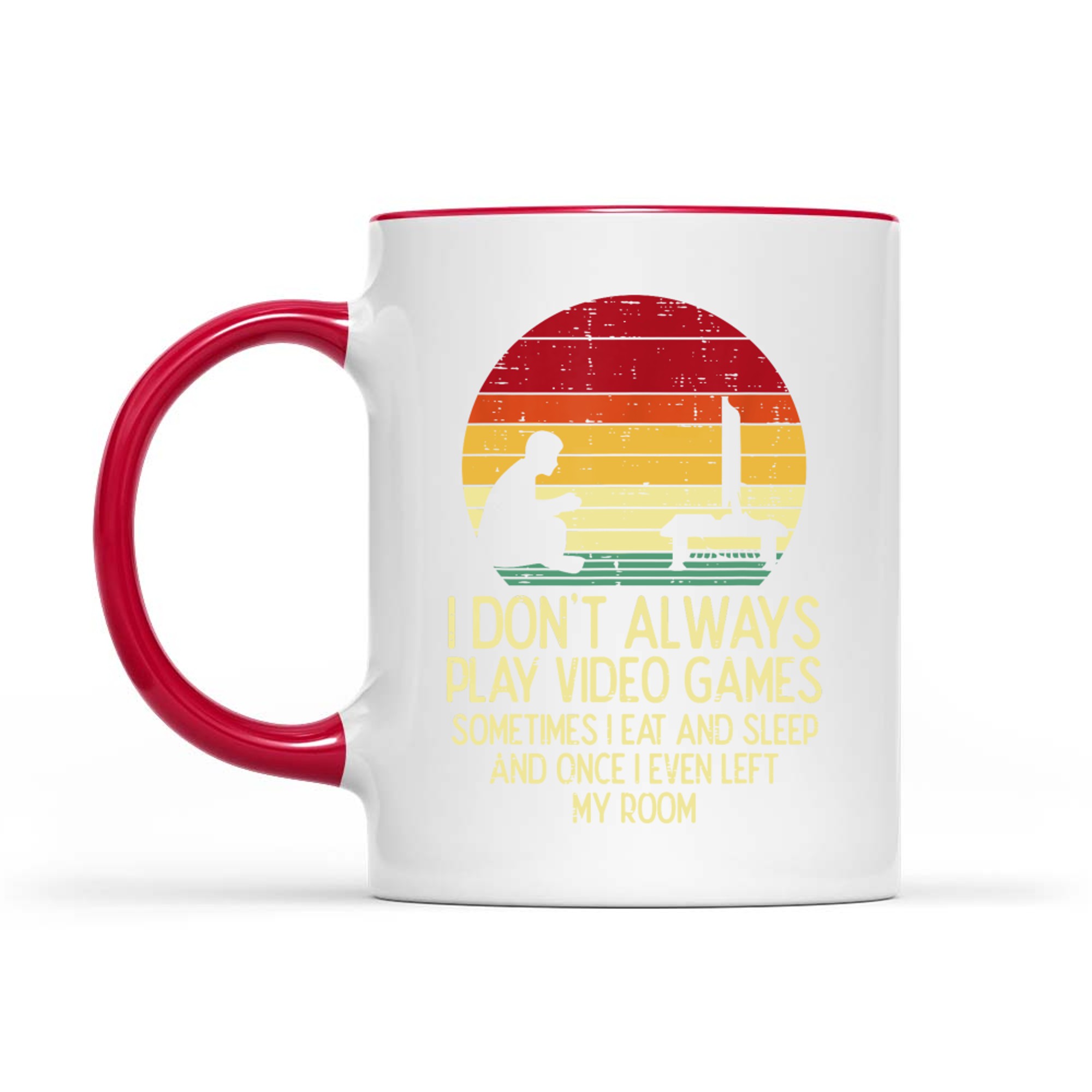 Dont Always Play Video Games Retro Gamer Mug