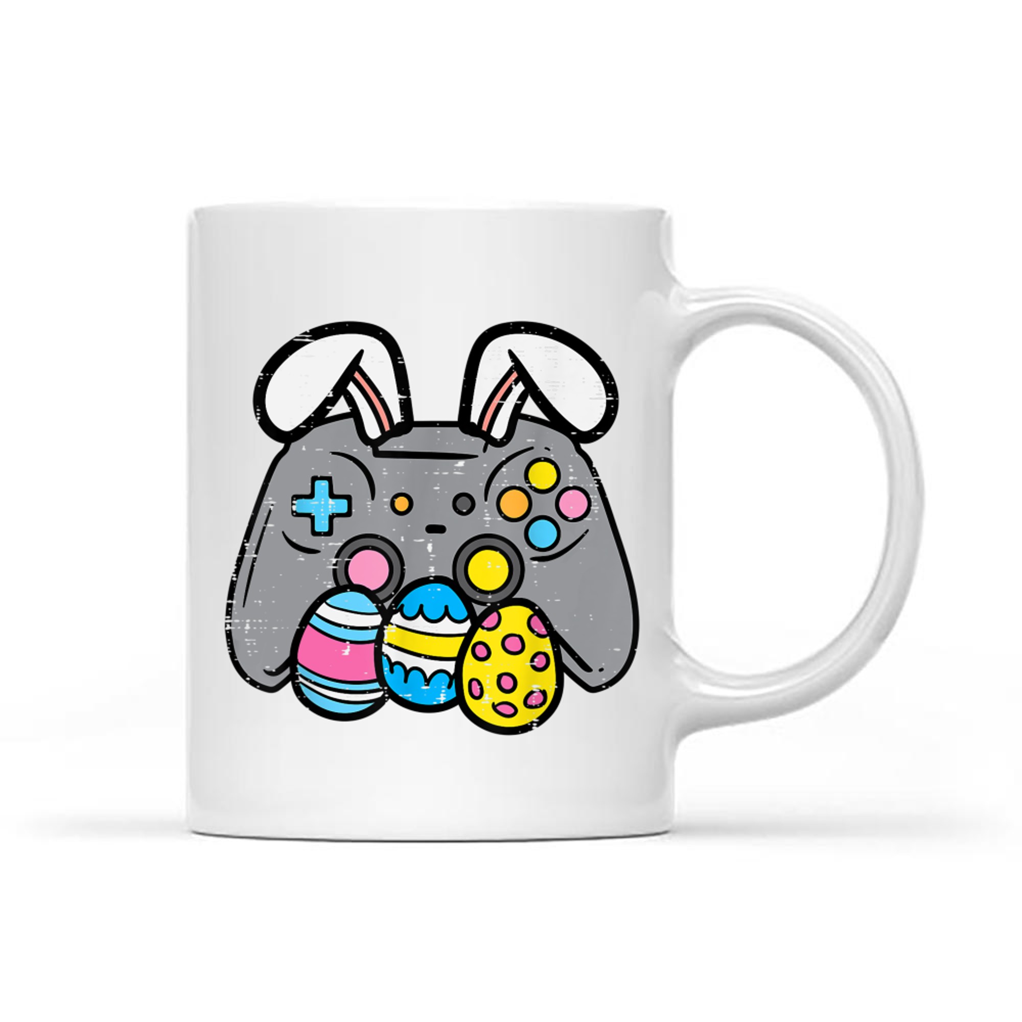 Easter Video Game Bunny Eggs Gaming Gamer Mug