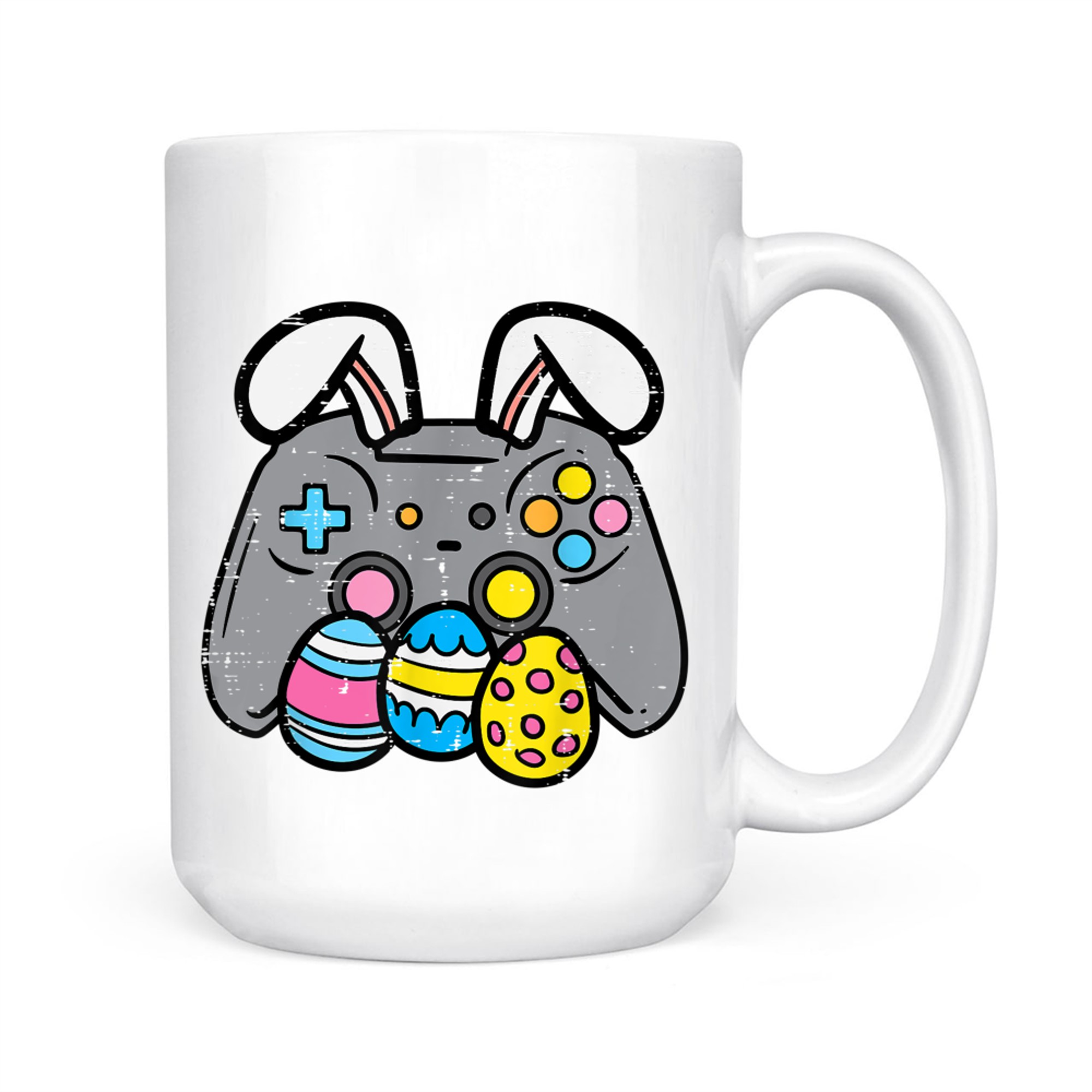 Easter Video Game Bunny Eggs Gaming Gamer Mug