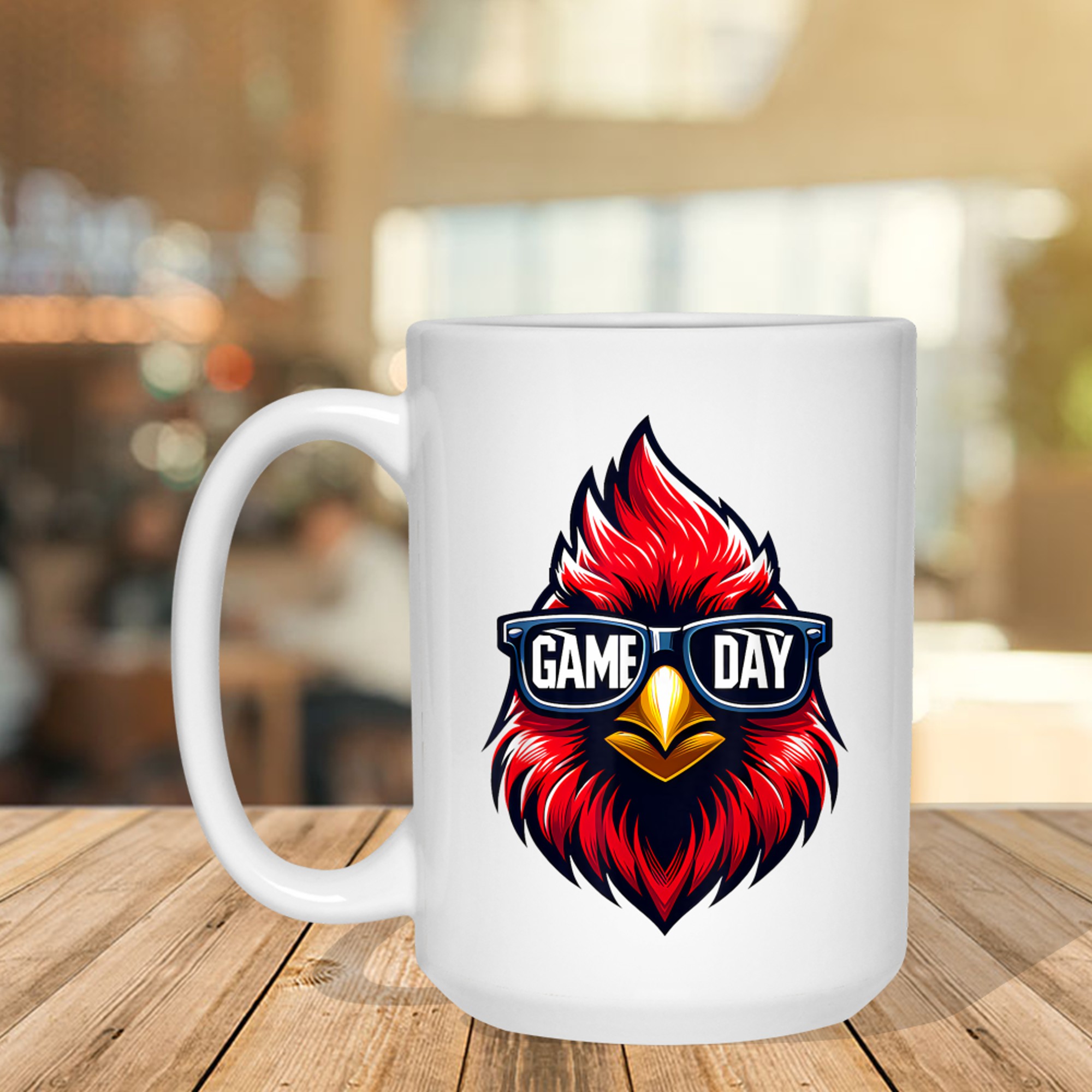 Game Day Cool Bird Funny Gamer Sports Fan Mug