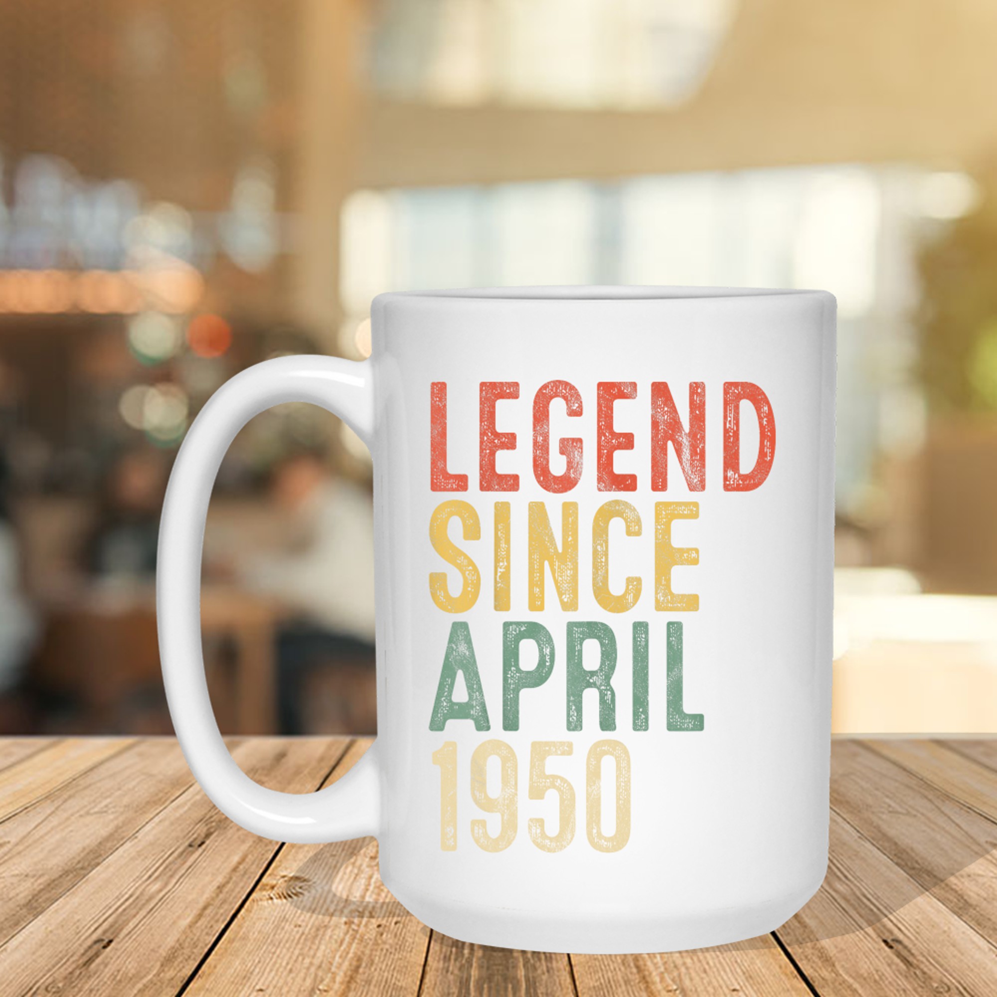 Legend 75th Birthday Gifts for Men Women Year Old Mug