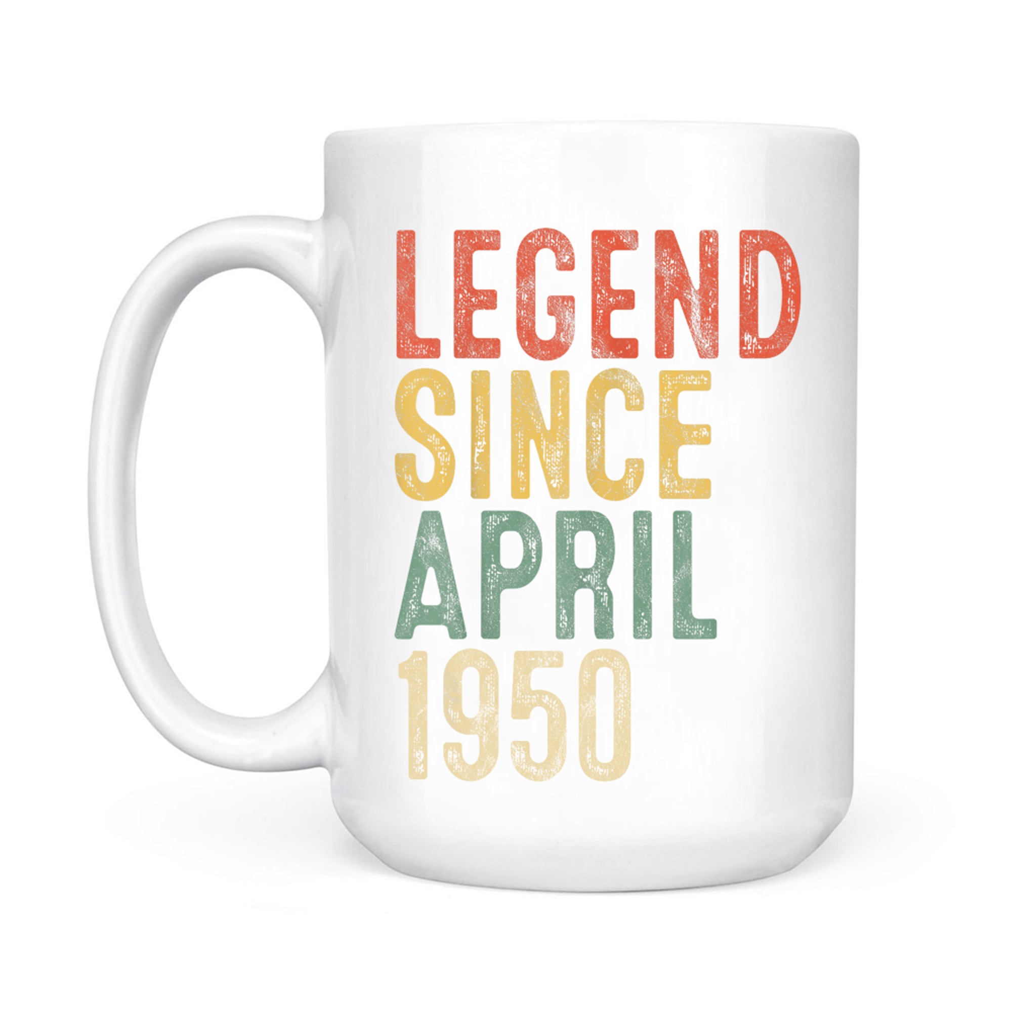 Legend 75th Birthday Gifts for Men Women Year Old Mug