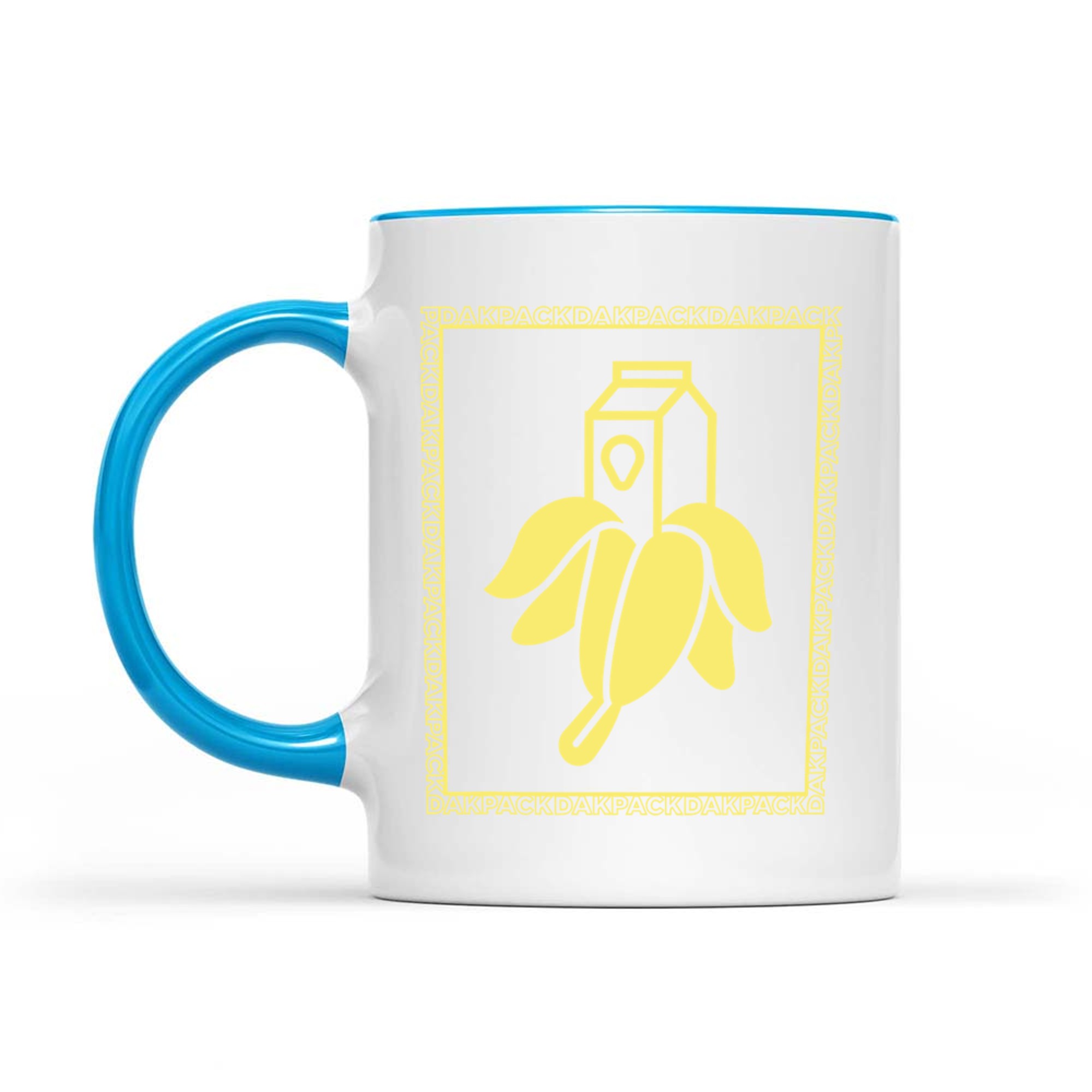 Milky Banana Funny Text Dakpack Vintage Mug