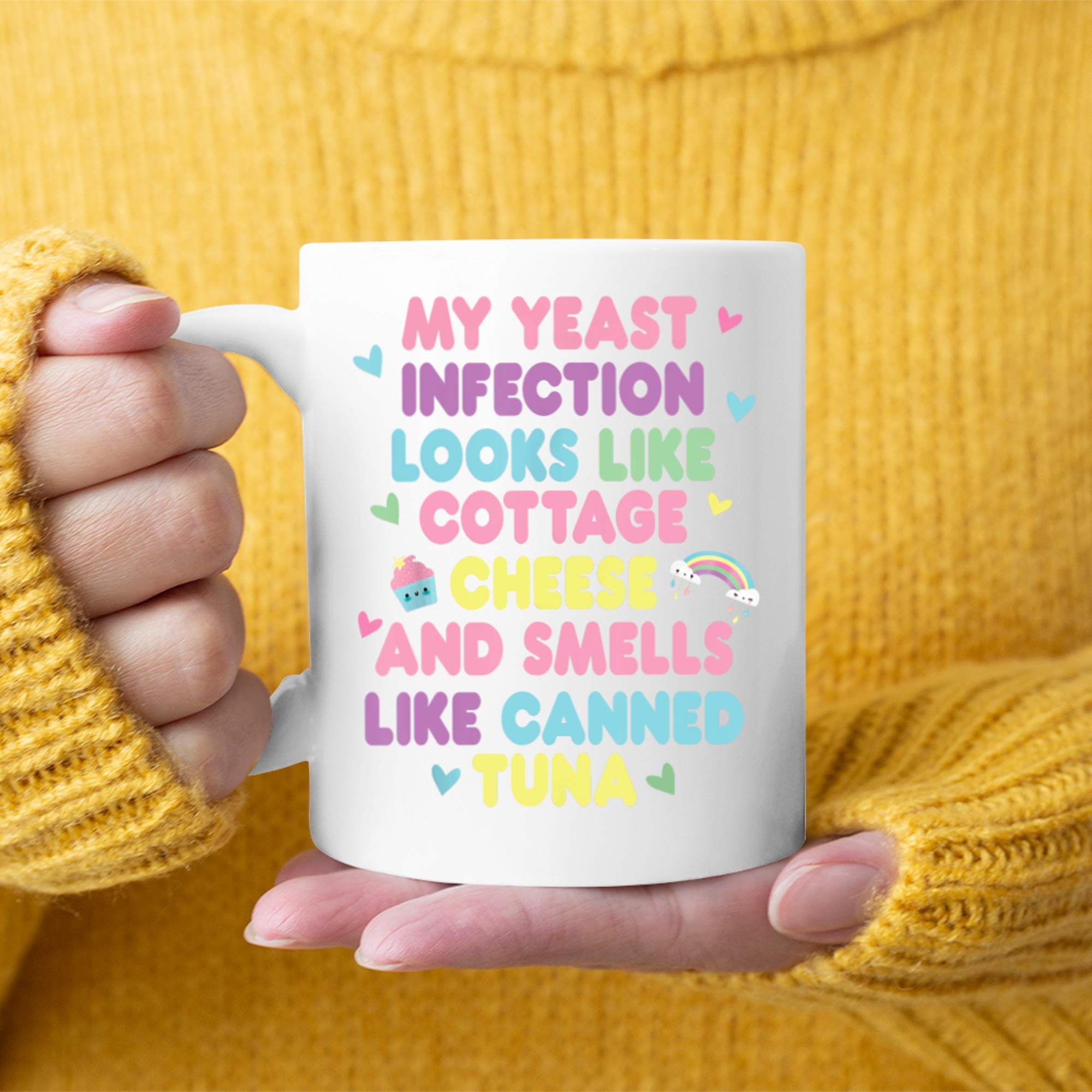 My Yeast Infection Funny Nasty Adult Humor Roulette Game Mug